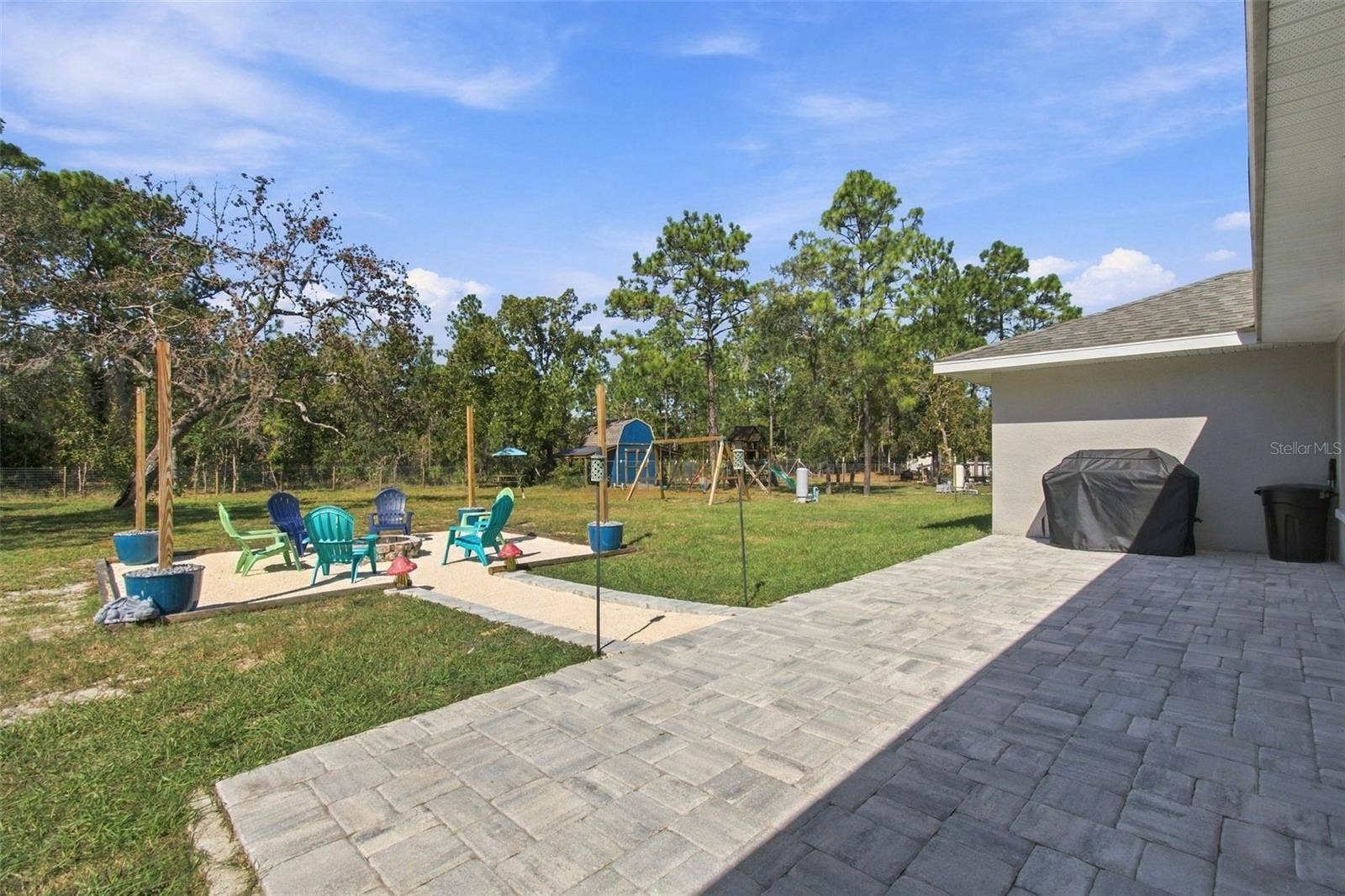 16473 SCAUP DUCK AVENUE, Brooksville, FL 34614 Backyard