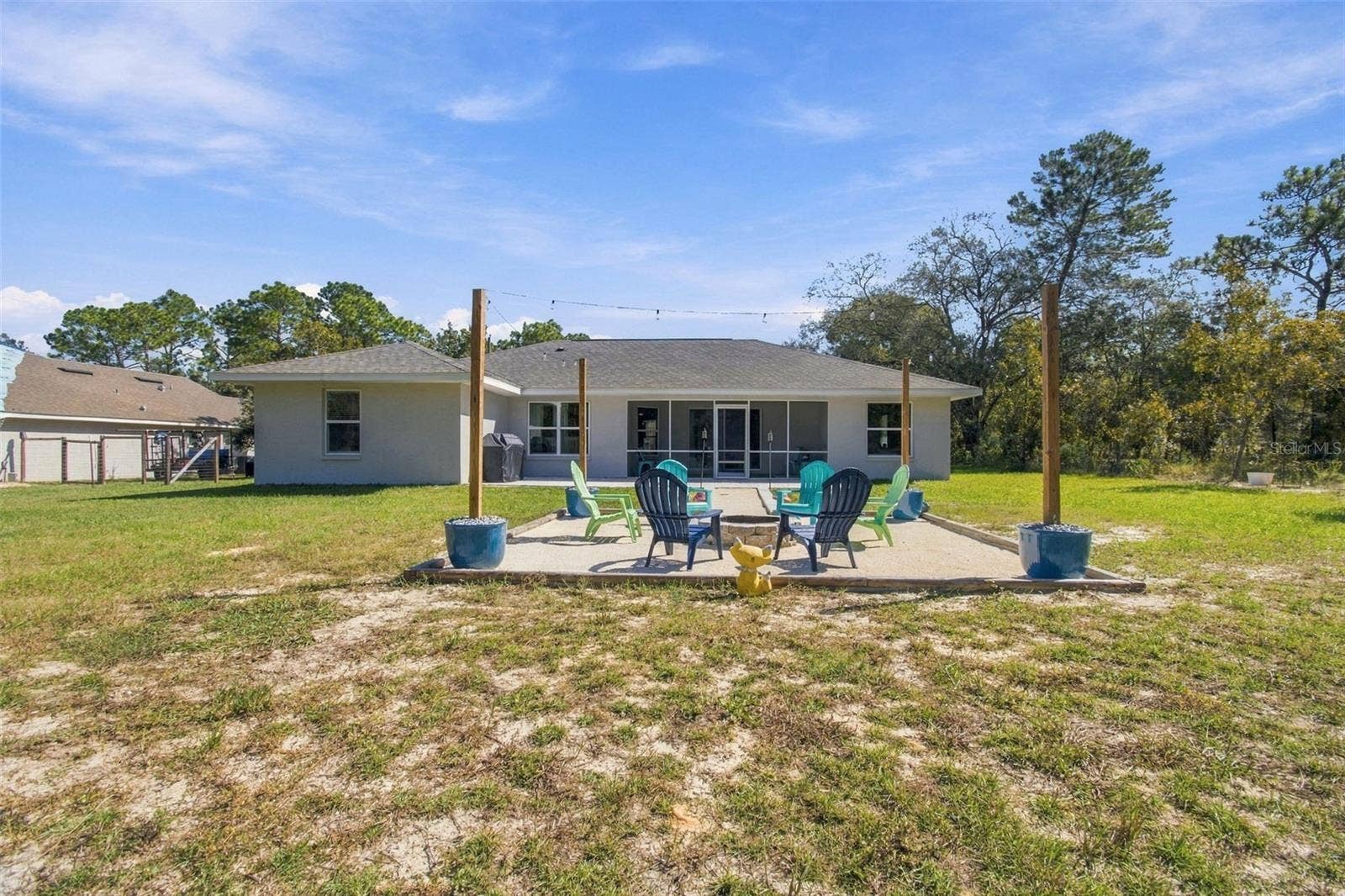 16473 SCAUP DUCK AVENUE, Brooksville, FL 34614 Backyard