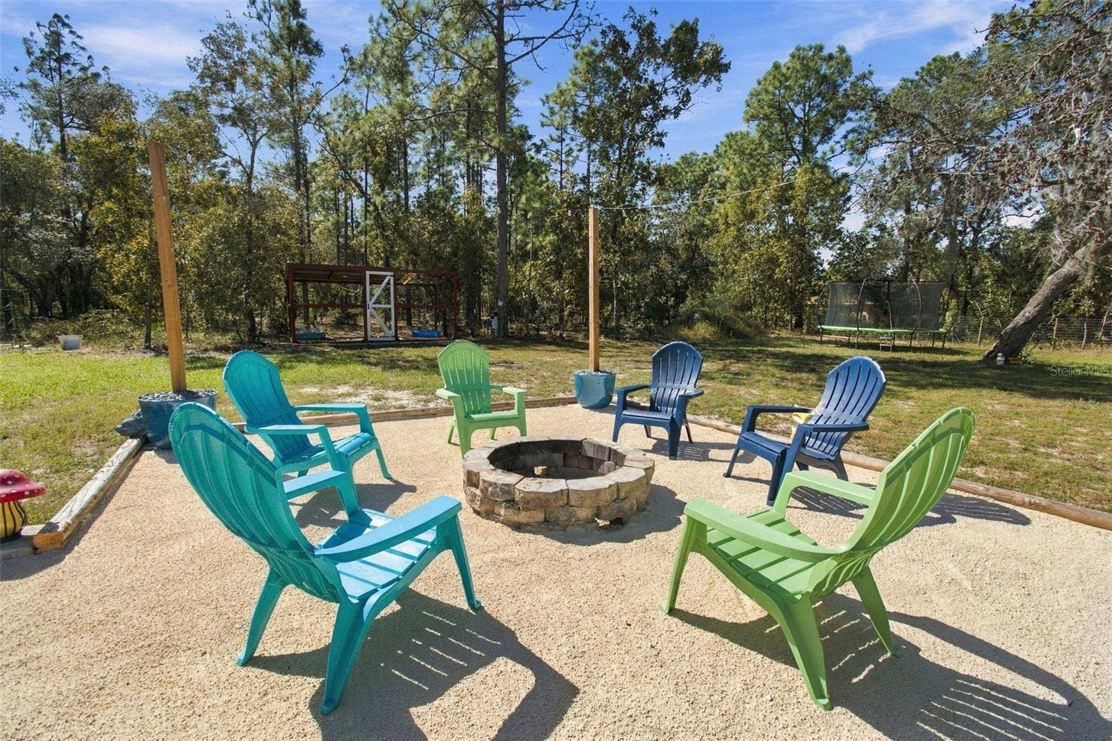 16473 SCAUP DUCK AVENUE, Brooksville, FL 34614 Firepit Area