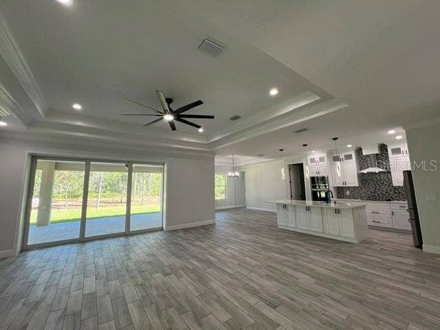18218 PALMDALE ROAD, Weeki Wachee, FL 34614 Great Room with view of Kitchen and Dining Room