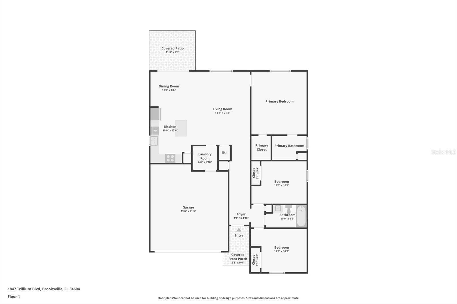 1847 TRILLIUM BOULEVARD, Brooksville, FL 34604 1847 TRILLIUM BOULEVARD, Brooksville, FL 34604