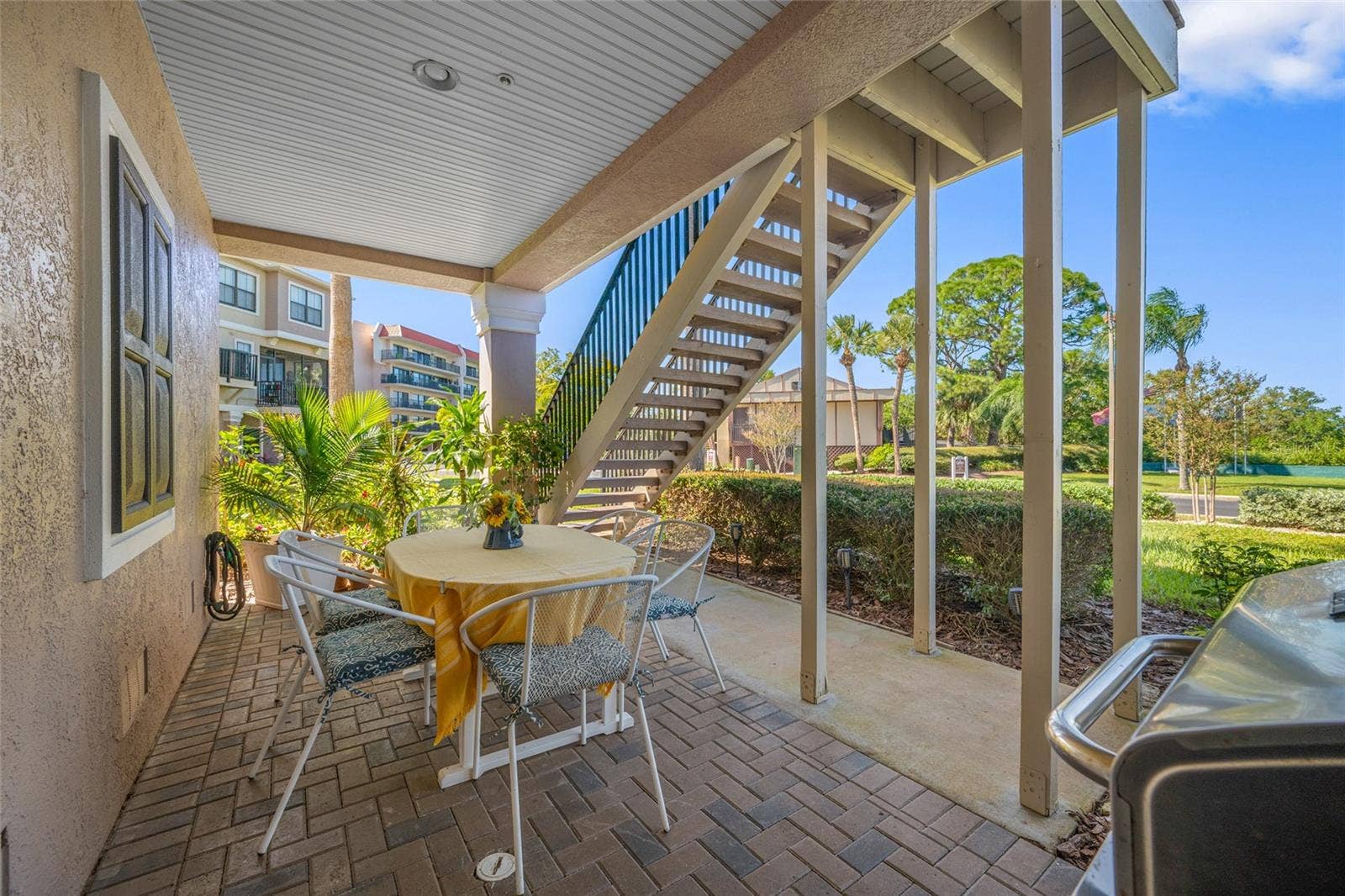 Back patio (1st floor)