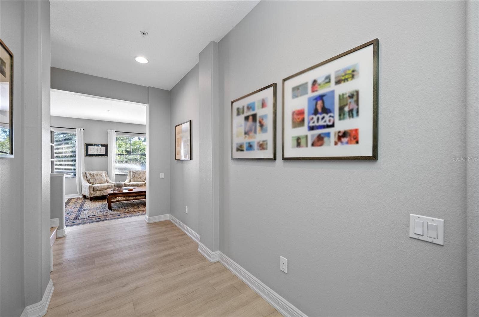Hall way to formal living room