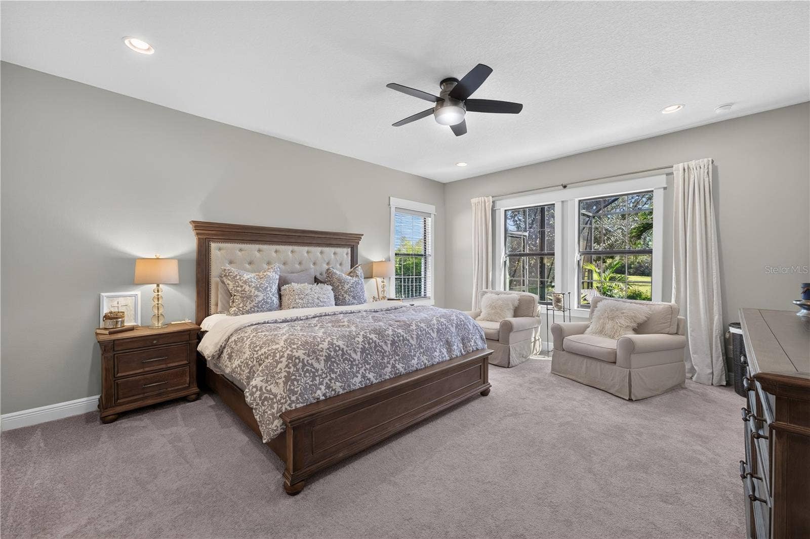 Primary Suite and Sitting Room