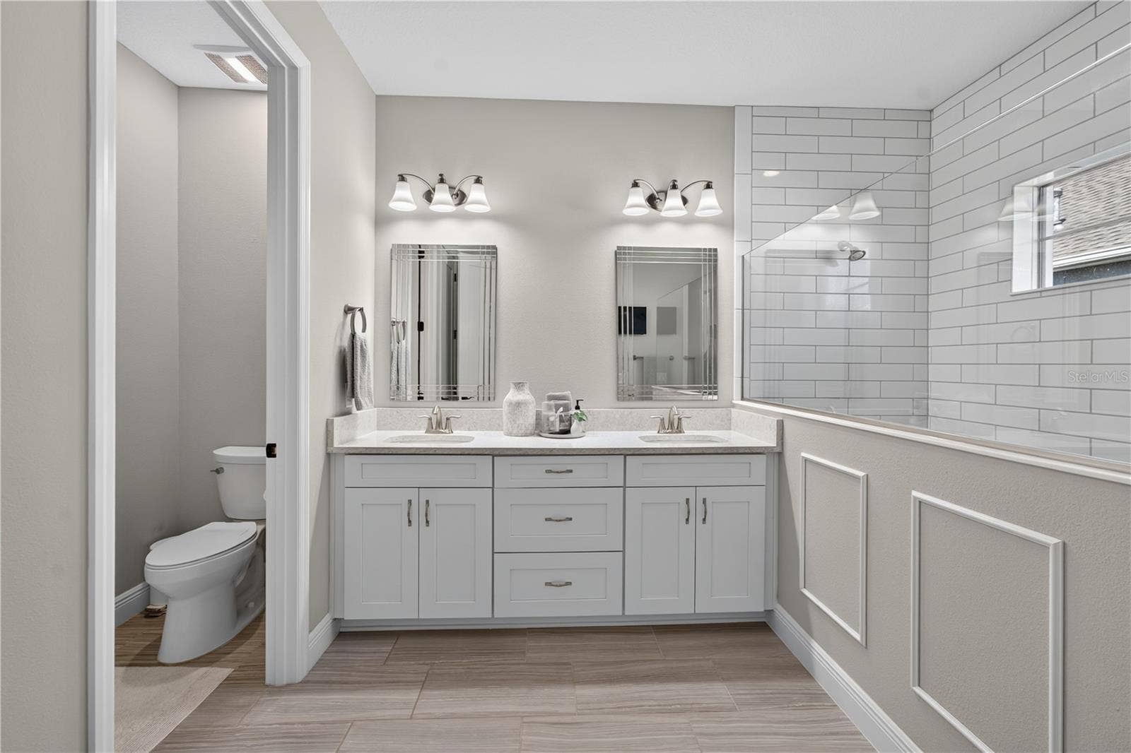 Primary Bathroom with Super Shower