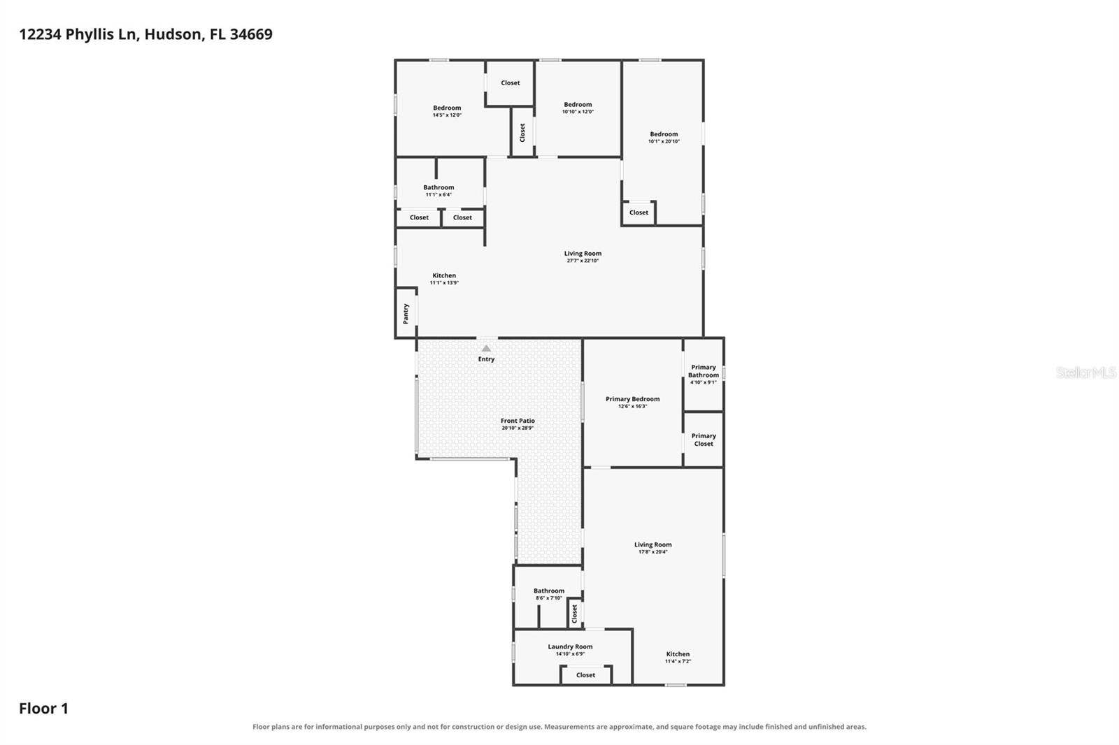 12234 PHYLLIS LANE, Hudson, FL 34669 12234 PHYLLIS LANE, Hudson, FL 34669