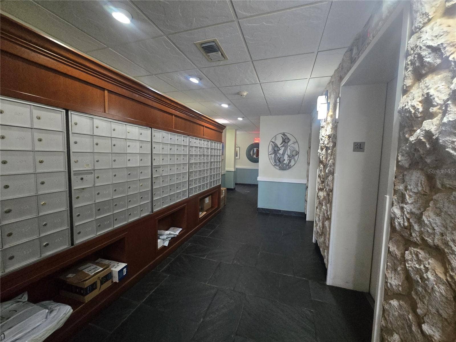 17920 GULF BOULEVARD, #302, Redington Shores, FL 33708 Lobby and mailboxes