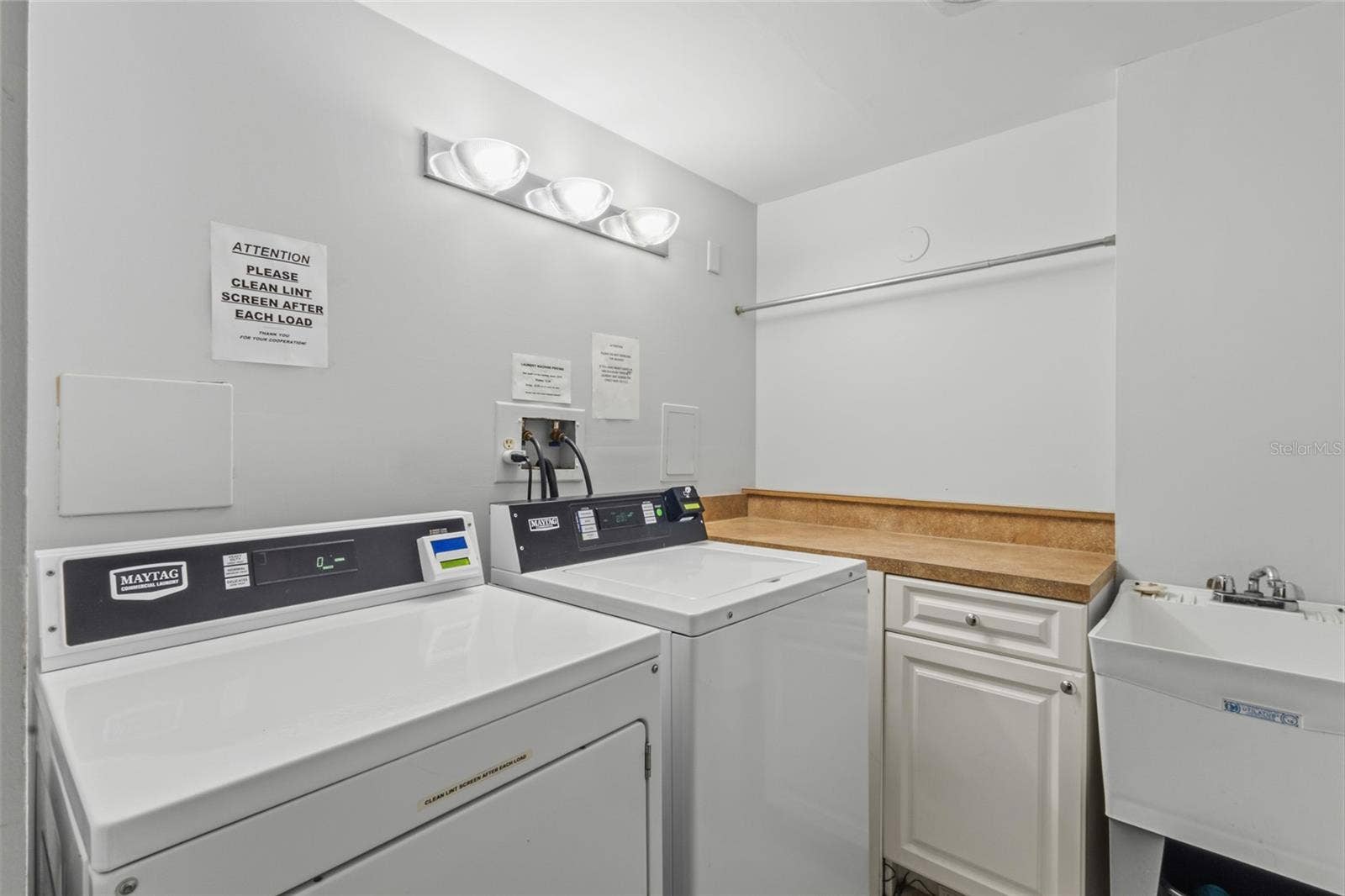 17920 GULF BOULEVARD, #302, Redington Shores, FL 33708 Laundry room on every floor
