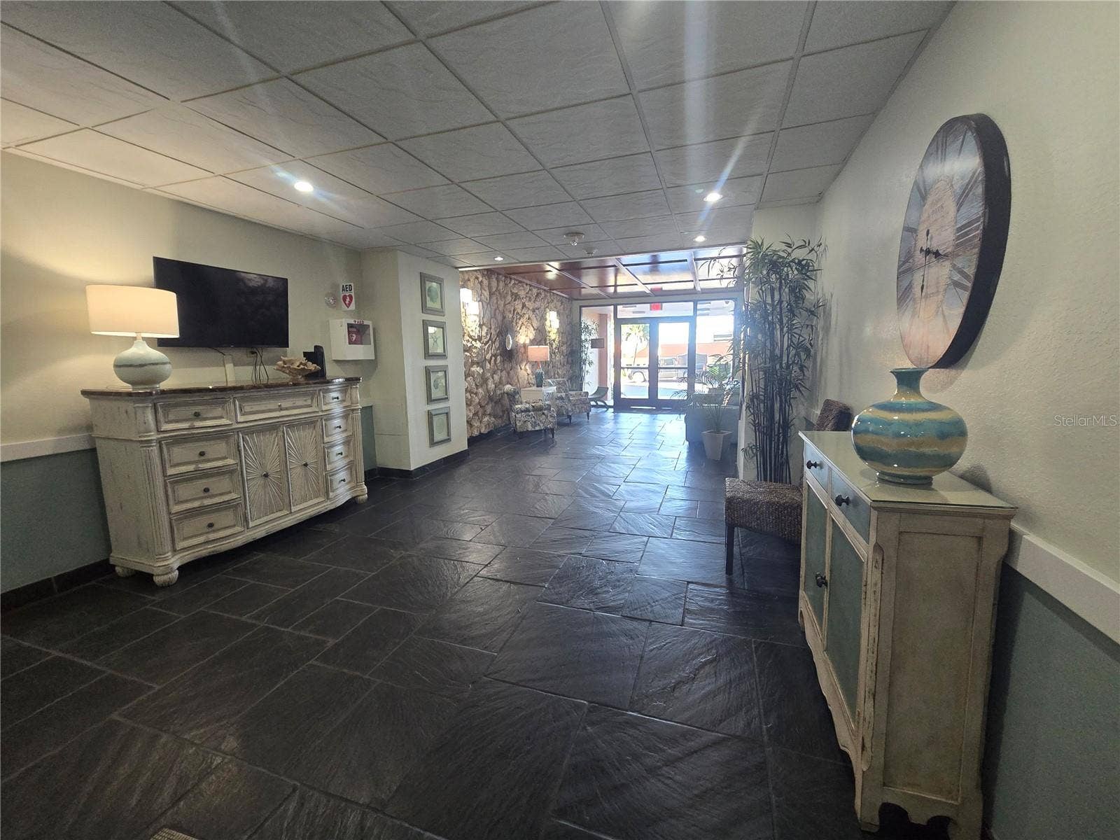 17920 GULF BOULEVARD, #302, Redington Shores, FL 33708 lobby entry