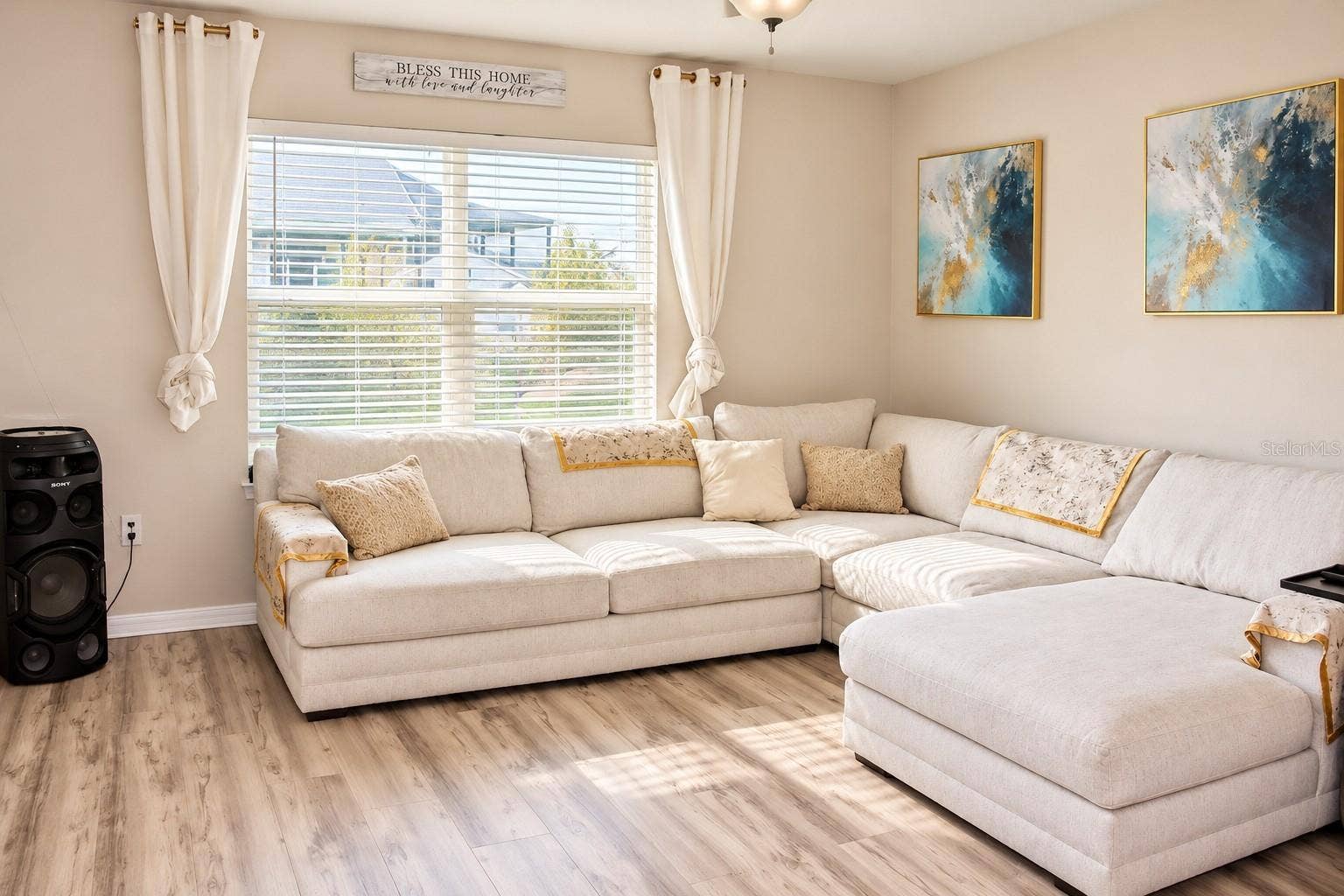 Spacious Living Room