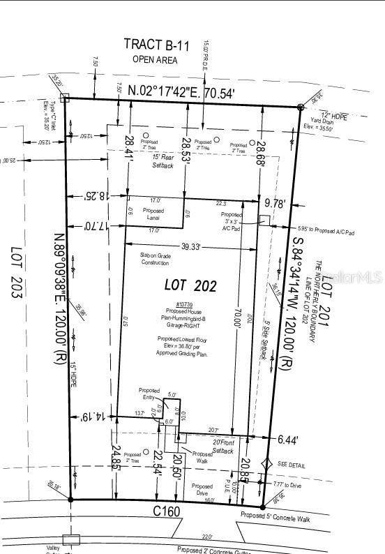 13739 TROPICAL BREEZE WAY, Hudson, FL 34669 13739 Tropical Breeze Way Plot Plan