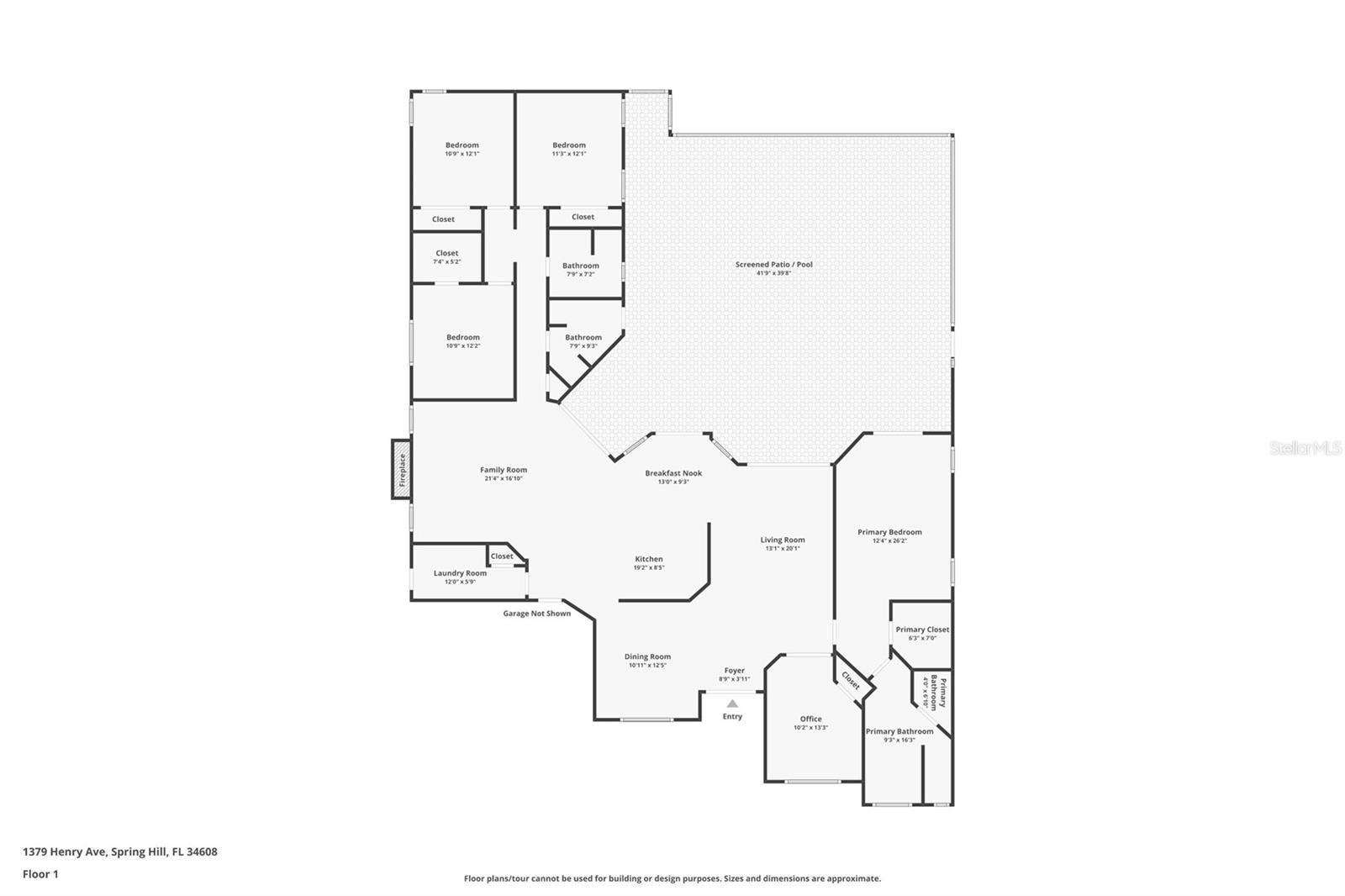 1379 HENRY AVENUE, Spring Hill, FL 34608 1379 HENRY AVENUE, Spring Hill, FL 34608