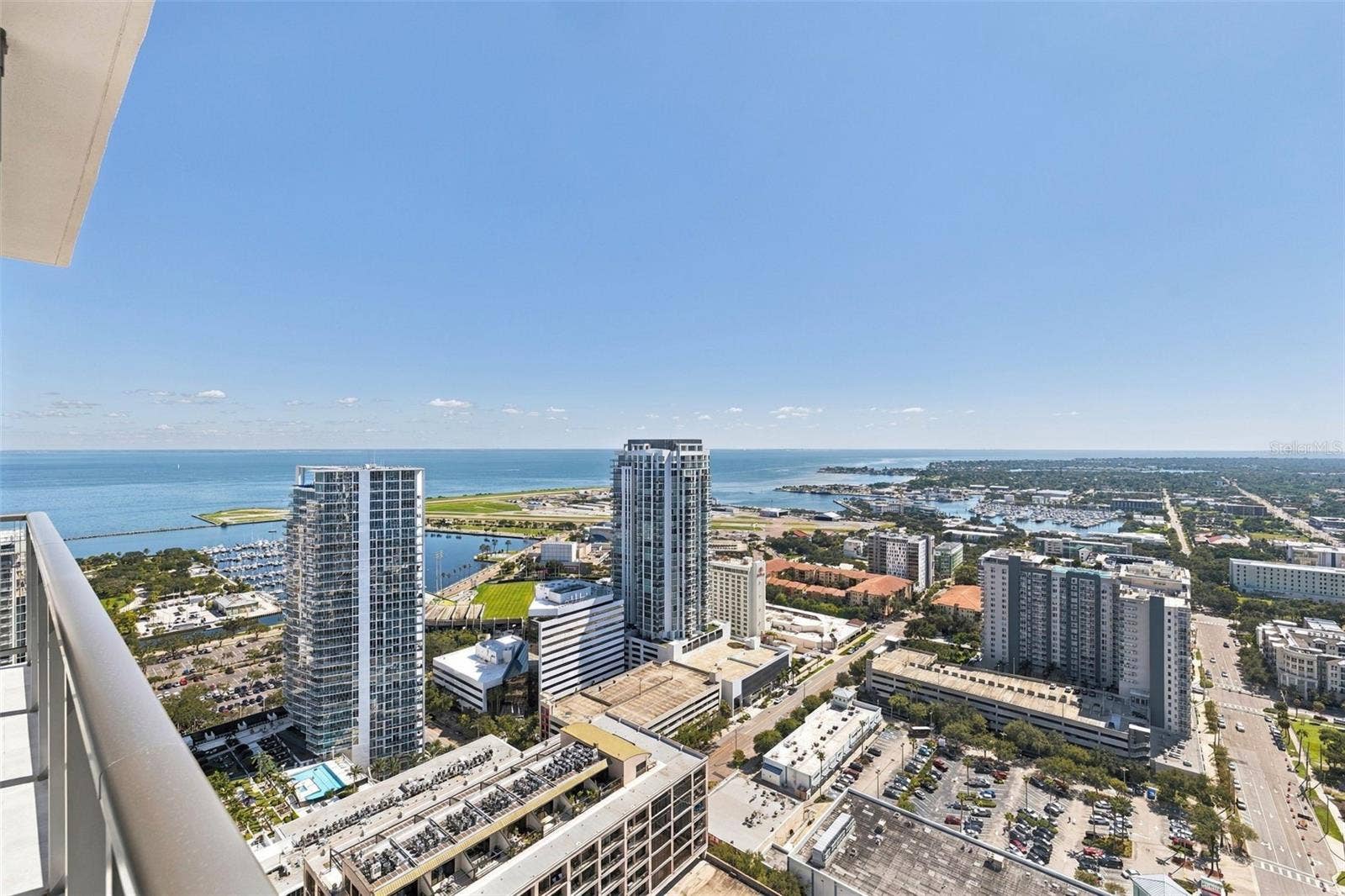 275 1ST AVENUE S, #3606, St Petersburg, FL 33701 Primary bedroom balcony