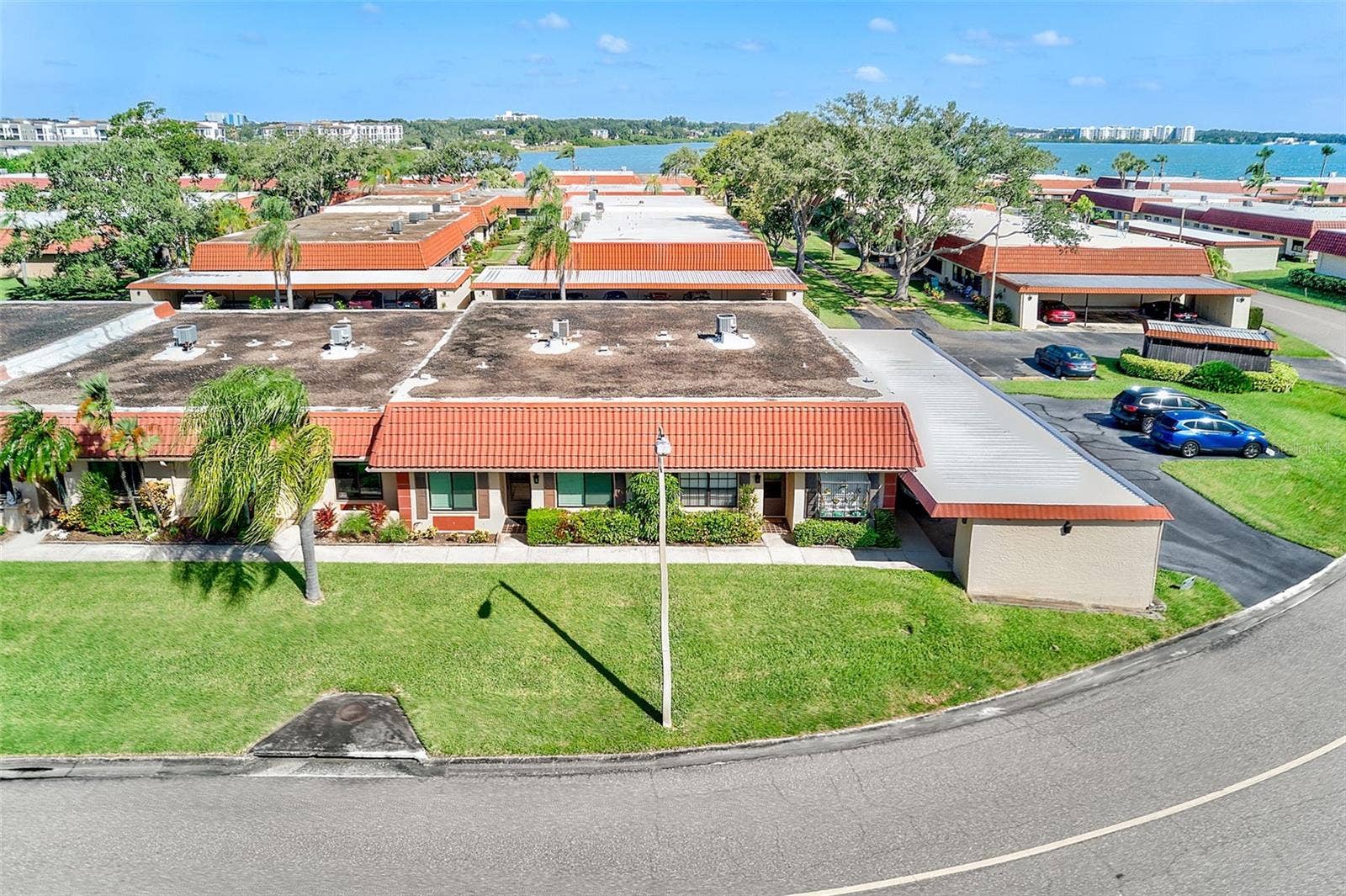 19029 US HIGHWAY 19 N, #21F, Clearwater, FL 33764 2nd aerial view of villa