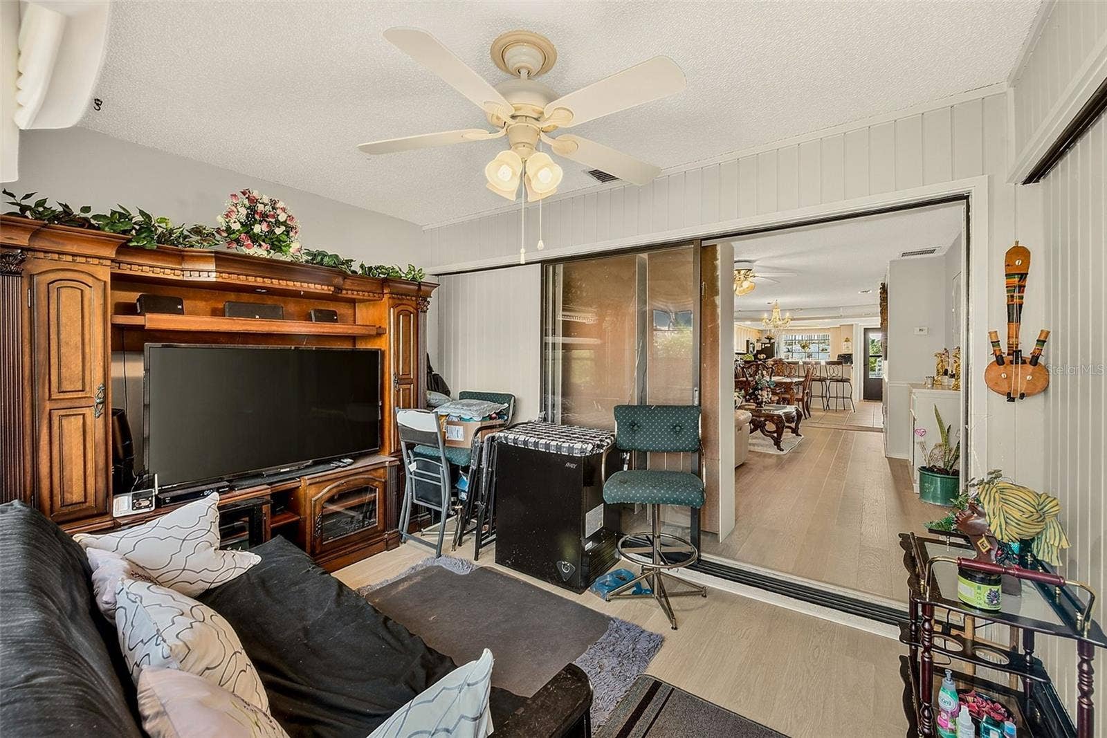 19029 US HIGHWAY 19 N, #21F, Clearwater, FL 33764 View of bonus room with air conditioning
