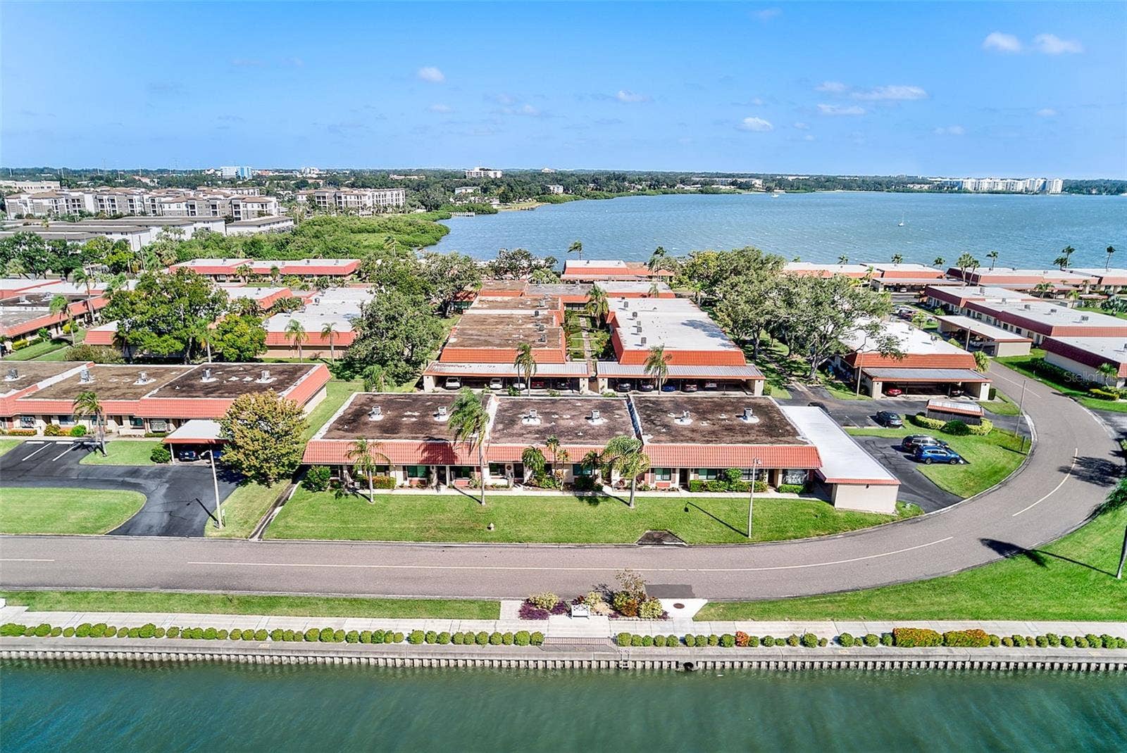 19029 US HIGHWAY 19 N, #21F, Clearwater, FL 33764 Aerial view of villa