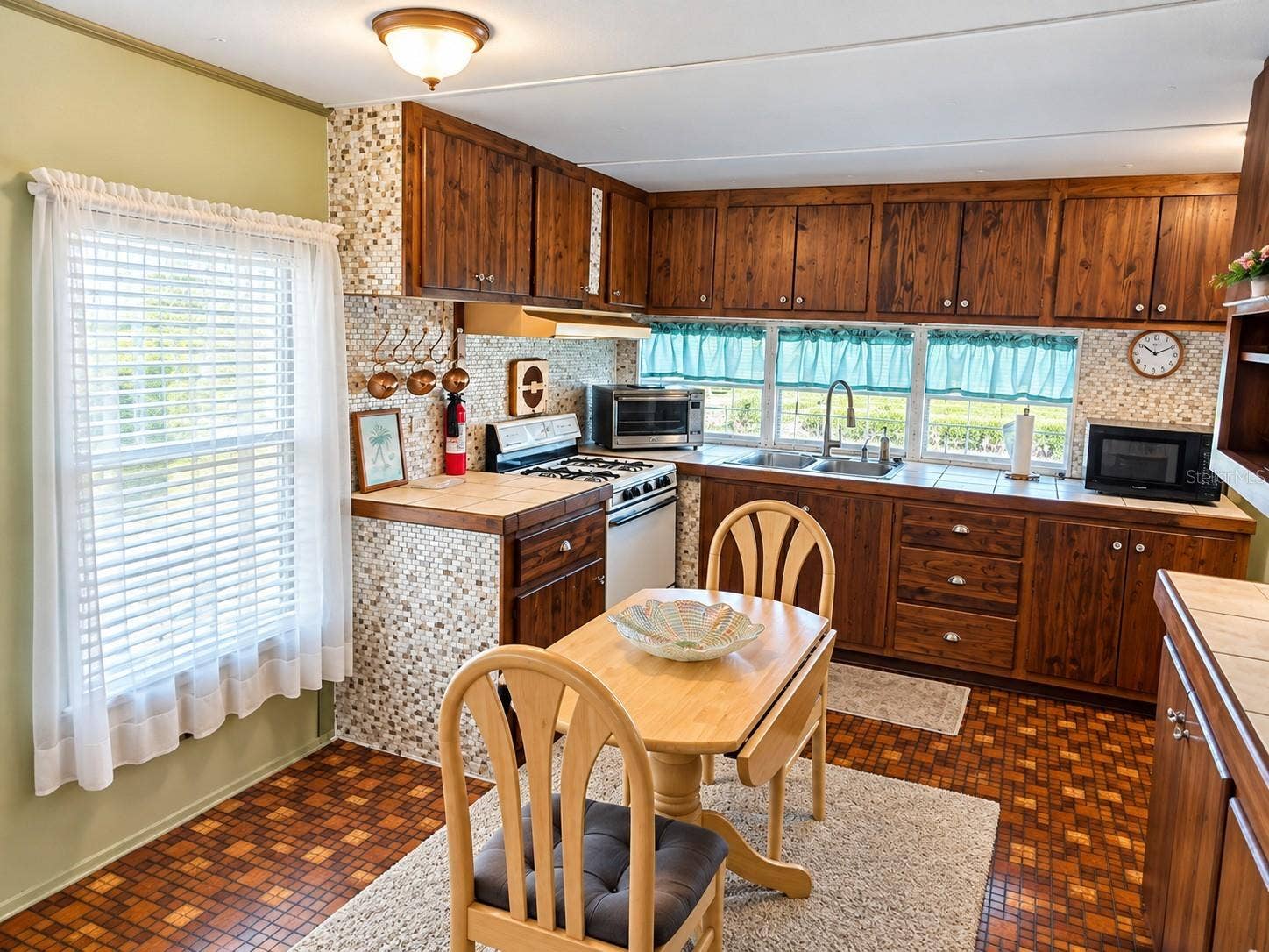 Kitchen area.