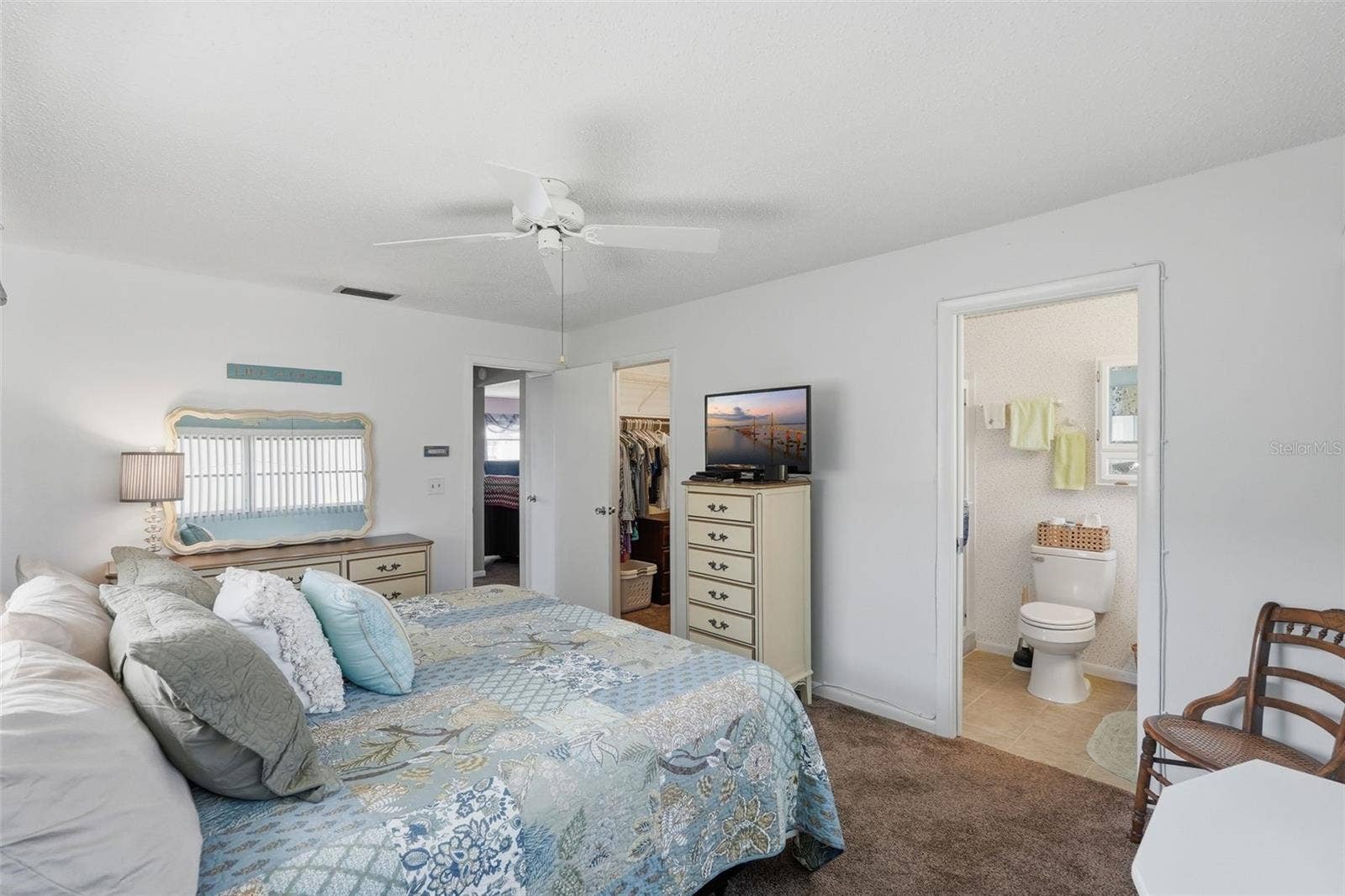 7035 MONTE CARLO N, Pinellas Park, FL 33781 Another view of the primary bedroom and its spacious layout.