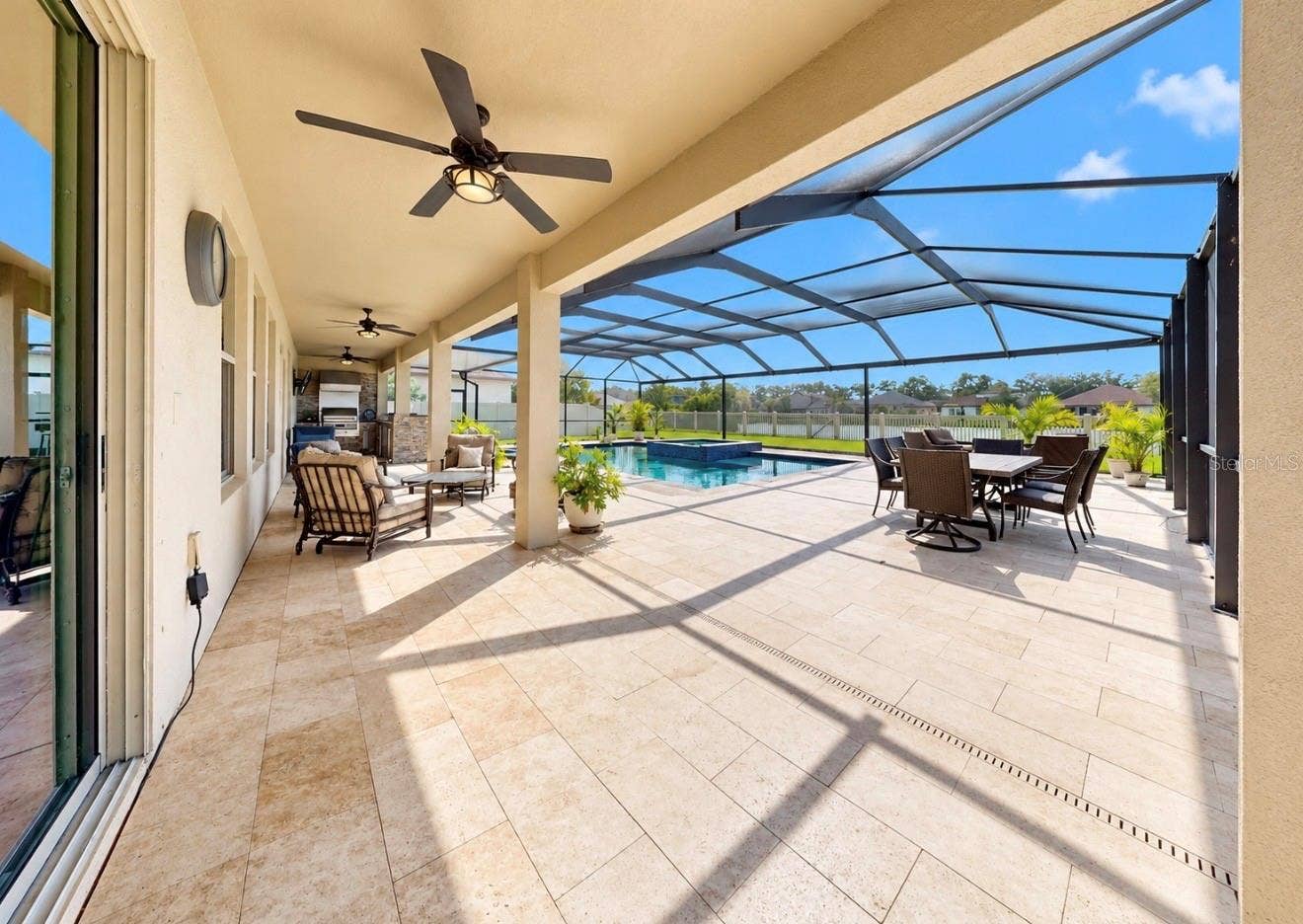 10411 CARDERA DRIVE, Riverview, FL 33578 60FT LONG COVERED PATIO ENTERTAINING SPACE
