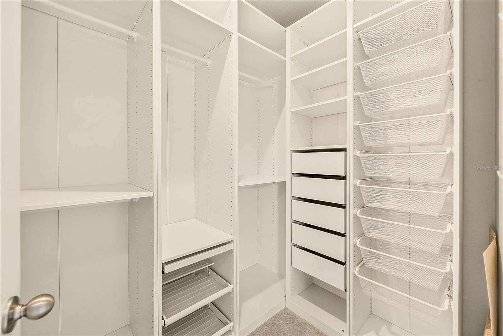 MASTER CLOSET WITH BUILT INS