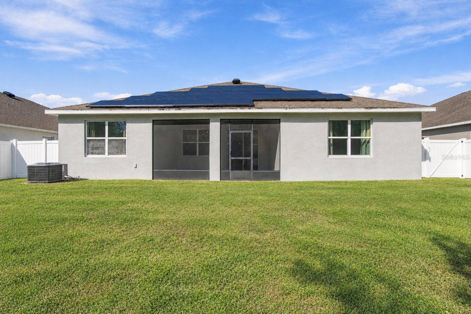 12417 BRICK COBBLESTONE DRIVE, Riverview, FL 33579 Backyard facing house (centered)