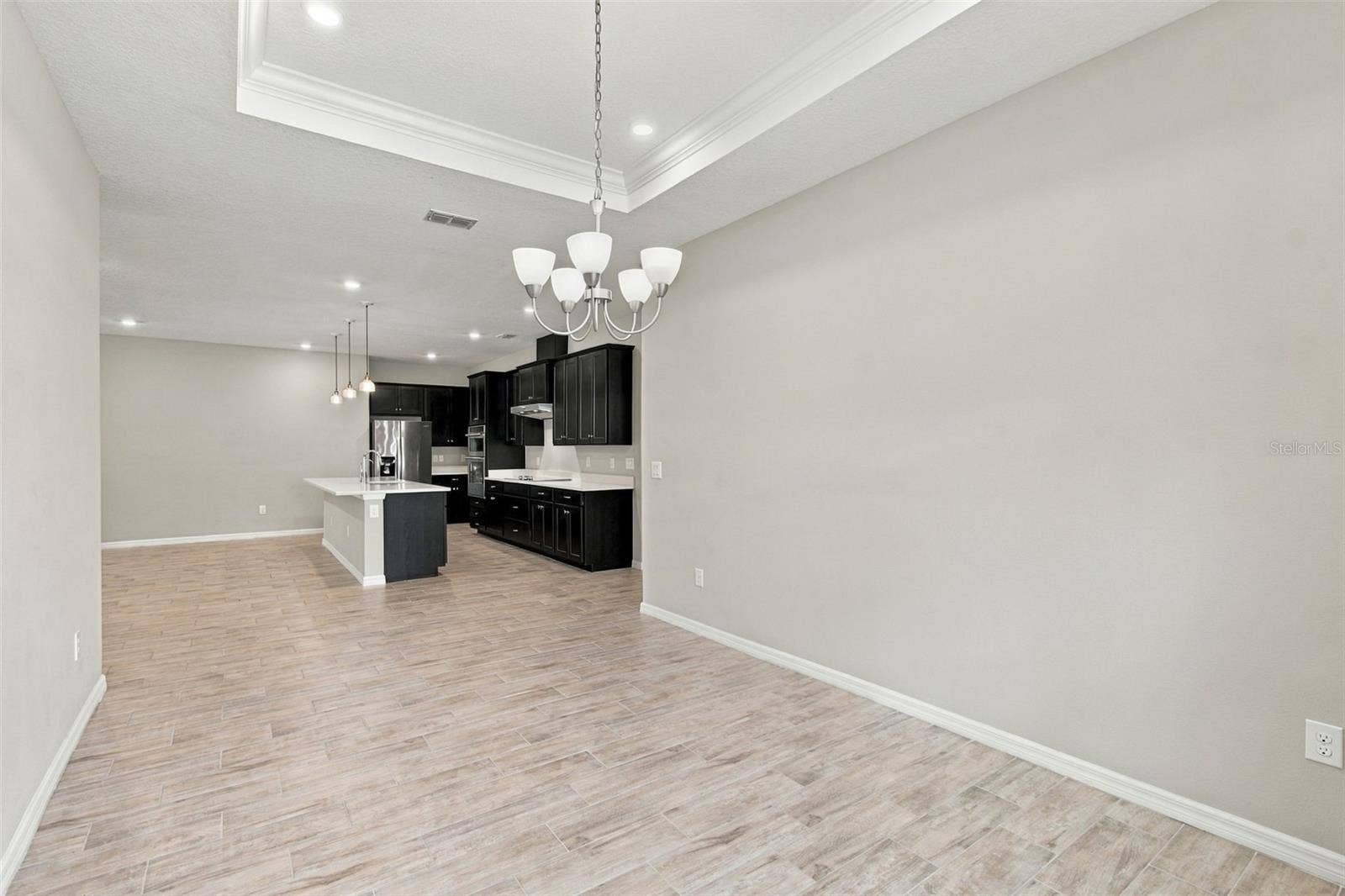 12417 BRICK COBBLESTONE DRIVE, Riverview, FL 33579 Dining Room facing kitchen
