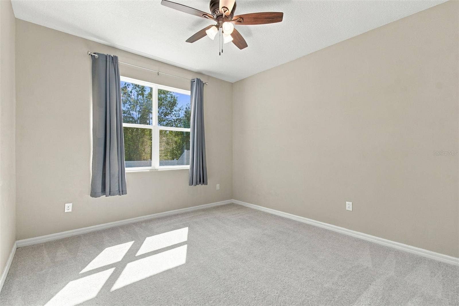 12417 BRICK COBBLESTONE DRIVE, Riverview, FL 33579 Bedroom facing backyard with conservation views