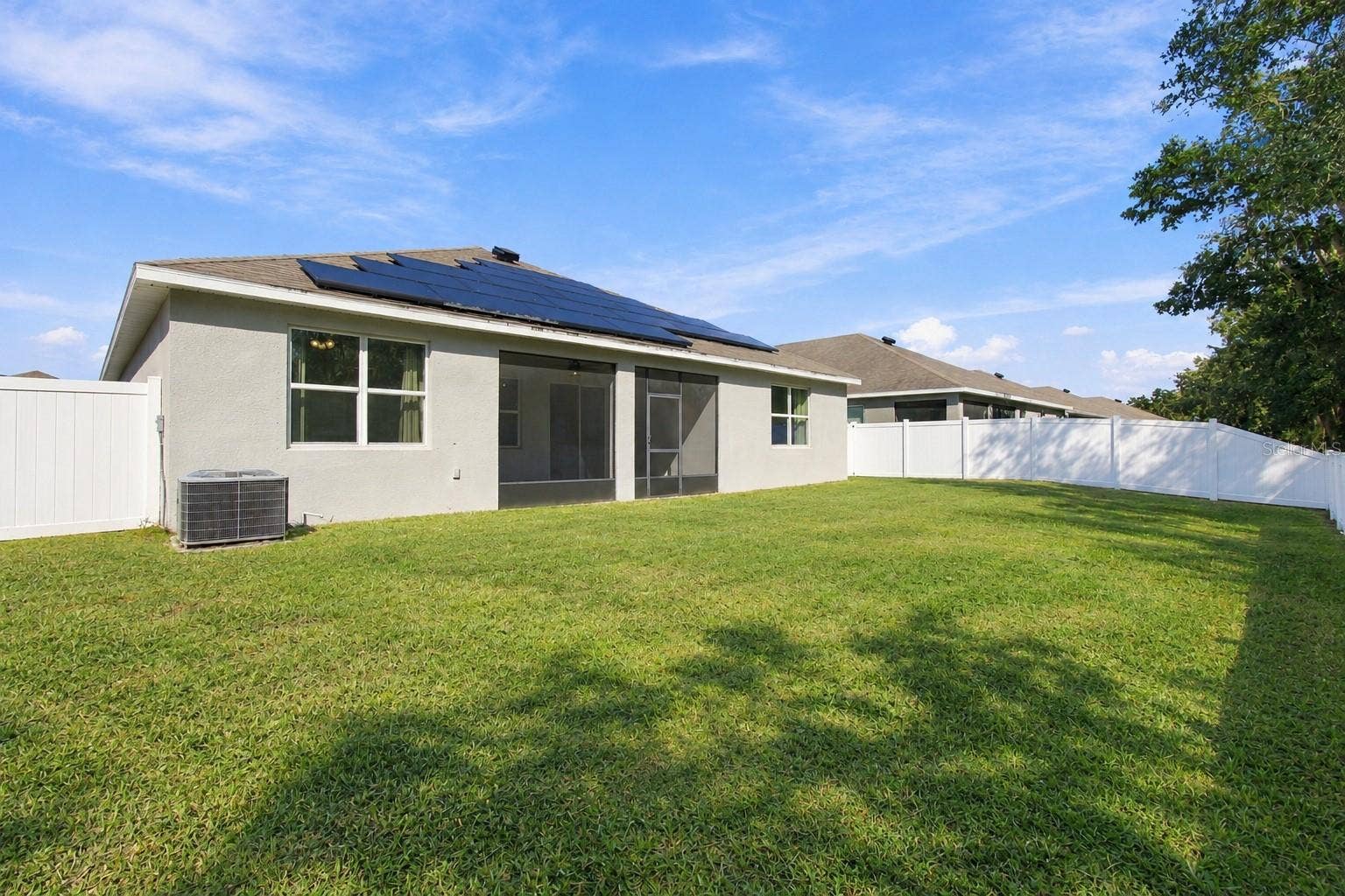 12417 BRICK COBBLESTONE DRIVE, Riverview, FL 33579 Backyard facing house