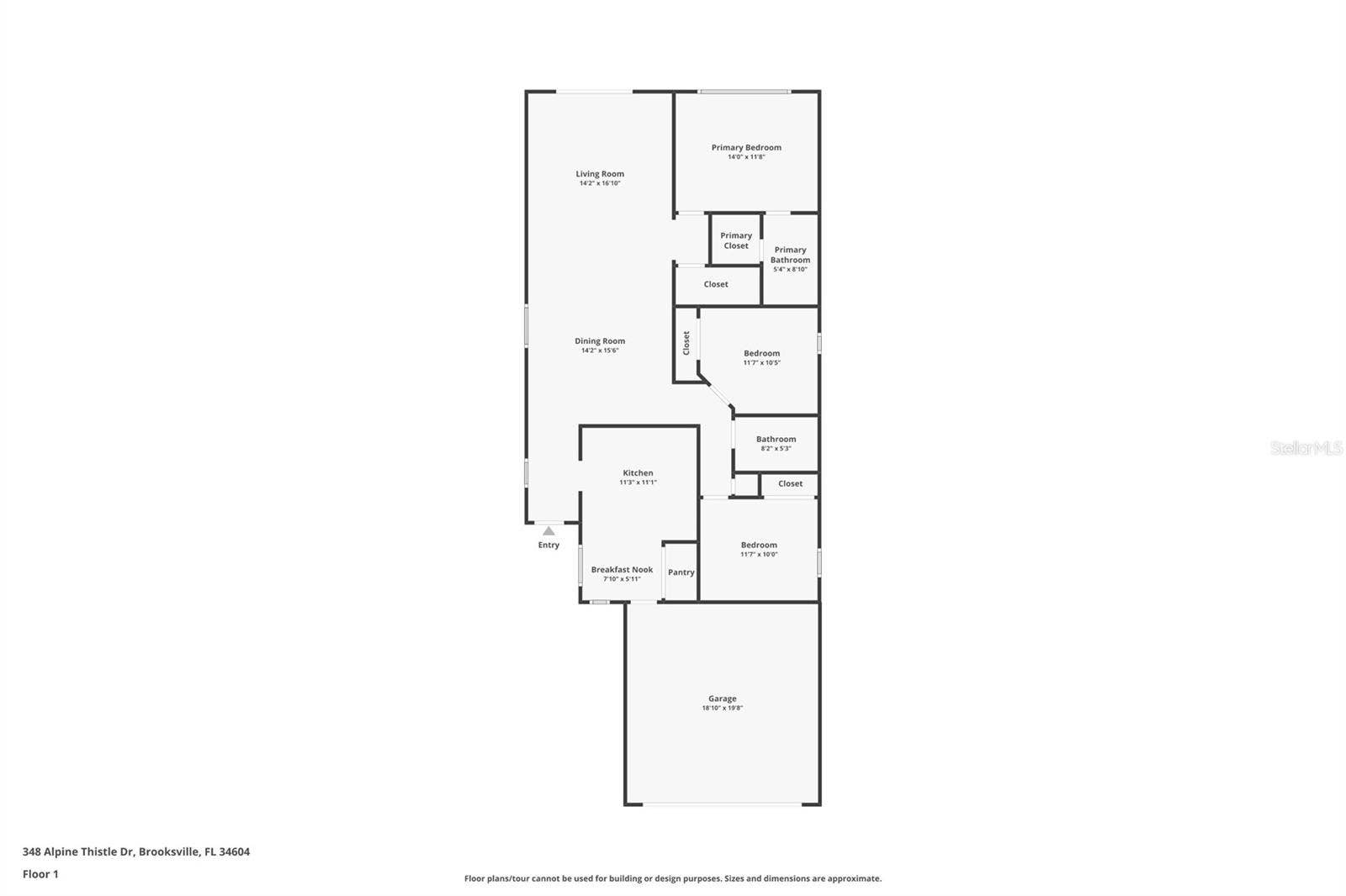 348 ALPINE THISTLE DRIVE, Brooksville, FL 34604