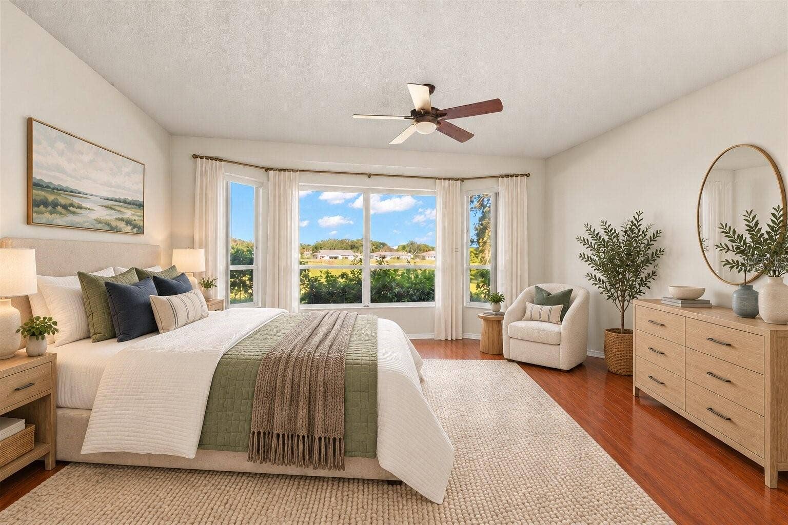 759 MASTERPIECE DRIVE, Sun City Center, FL 33573 Virtually Staged - First Floor Primary Bedroom