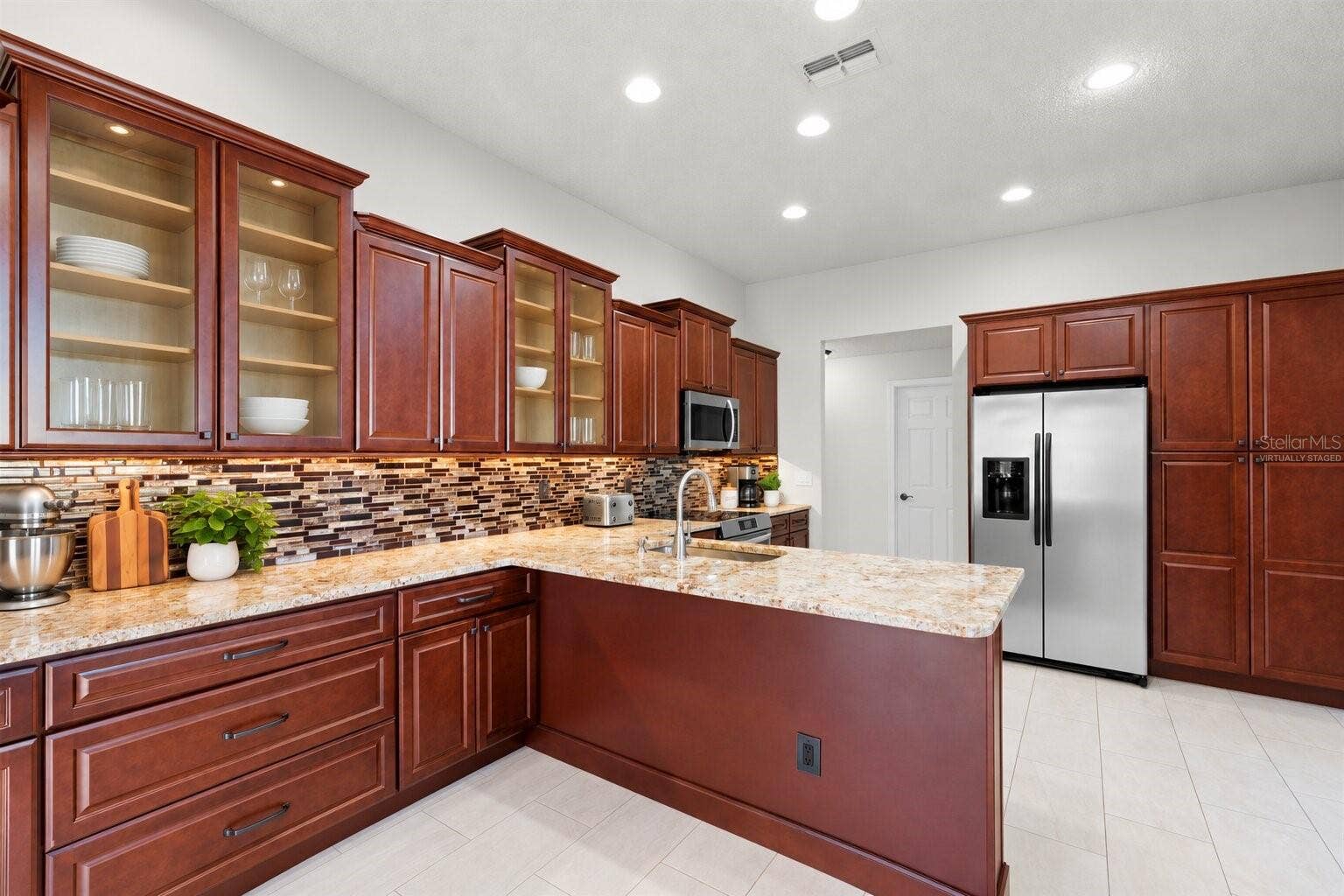 759 MASTERPIECE DRIVE, Sun City Center, FL 33573 Virtually Staged - Kitchen
