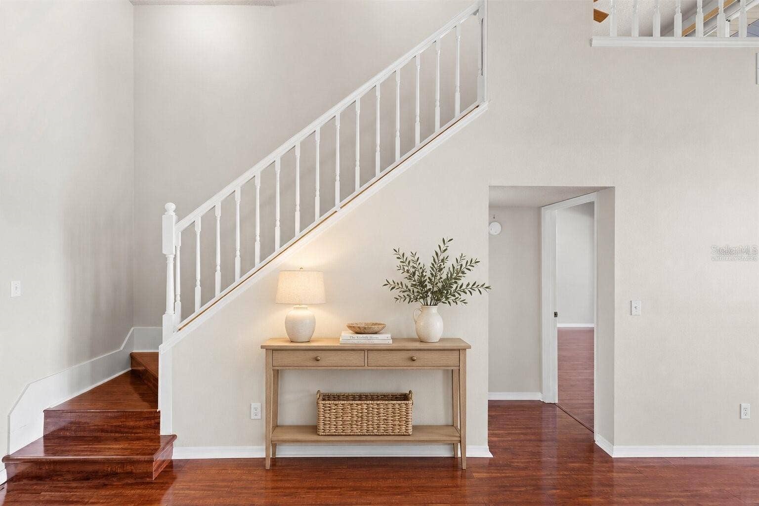 759 MASTERPIECE DRIVE, Sun City Center, FL 33573 Virtually Staged - Second Floor Stairway