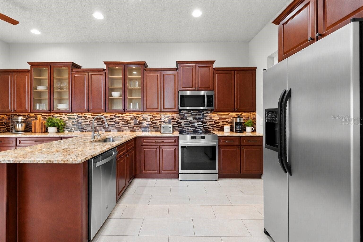 759 MASTERPIECE DRIVE, Sun City Center, FL 33573 Virtually Staged - Kitchen