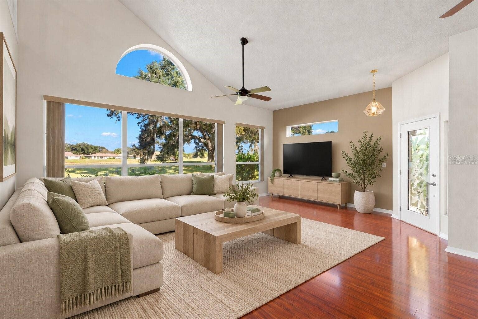 759 MASTERPIECE DRIVE, Sun City Center, FL 33573 Virtually Staged - Living Room