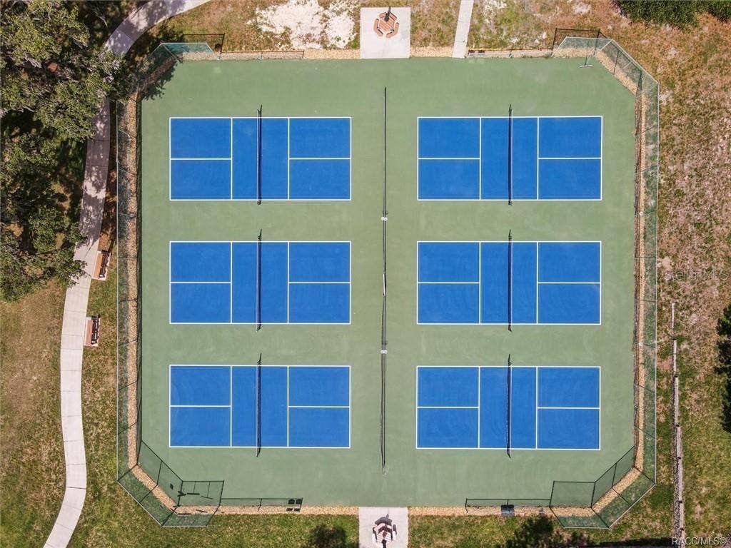 6268 W WESTON DRIVE, Crystal River, FL 34429 PICKLEBALL/GAME, SET PICKELBALL! Enjoy SIX PICKLEBALL surrounded by mature trees & beautiful natural scenery. Perfect for staying active, enjoying friendly competition & connecting w/neighbors!