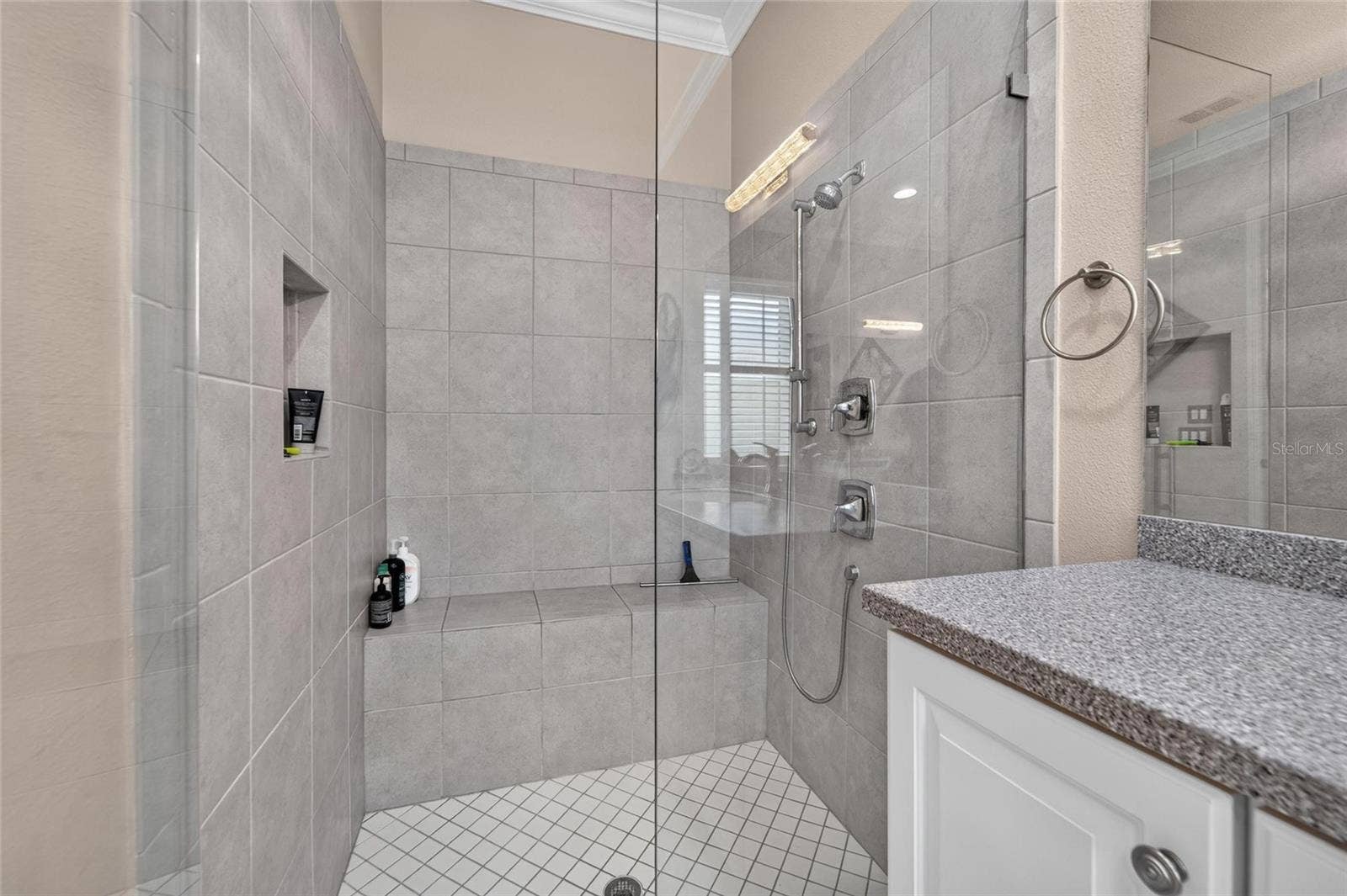 Primary Bath Frameless Shower