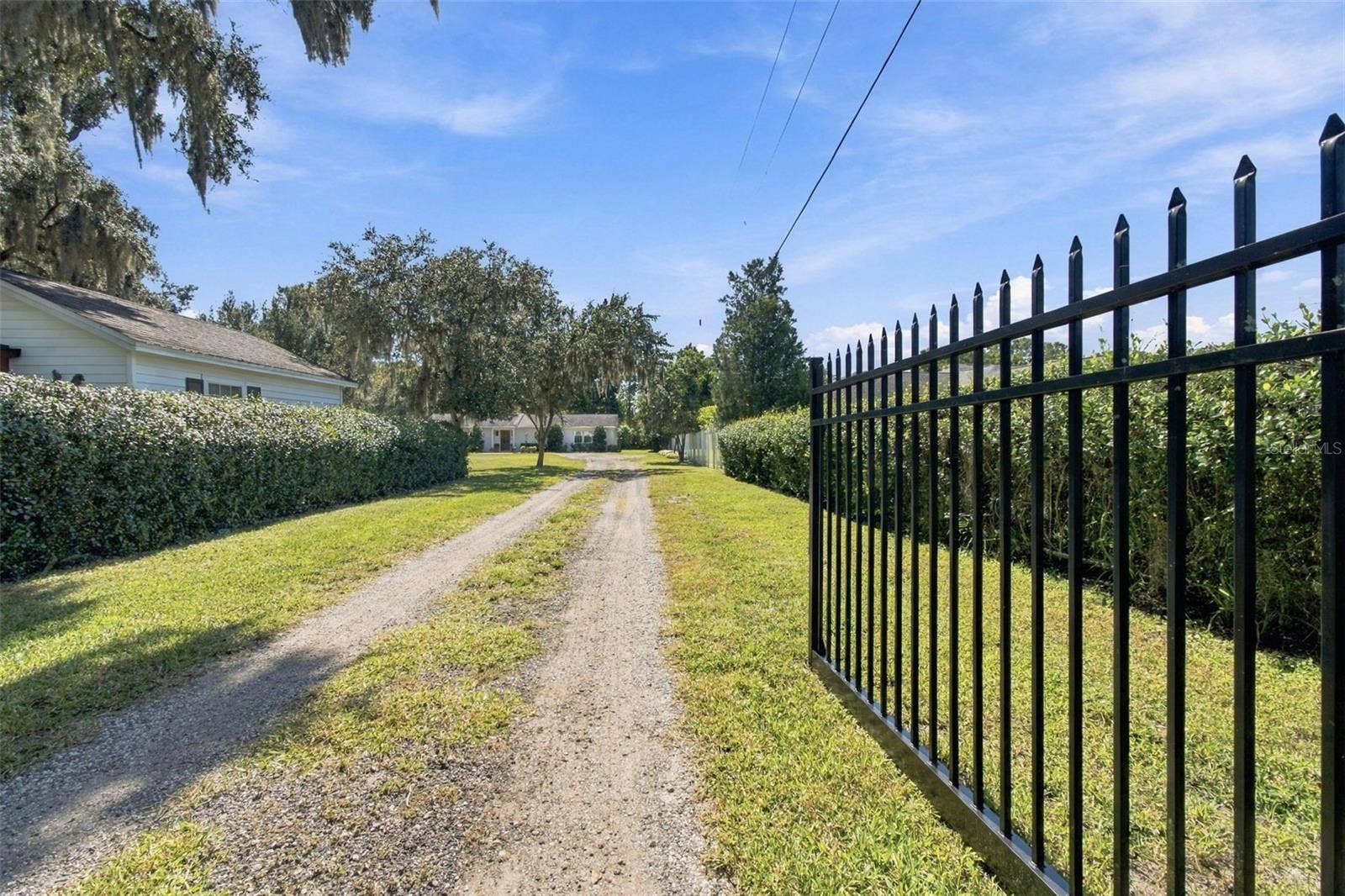 9450 ROBERTS ROAD, Odessa, FL 33556 Private Gated Entrance to Property