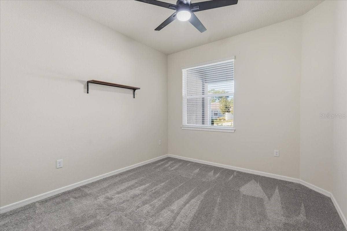 Bedroom 3 with View to Front Yard