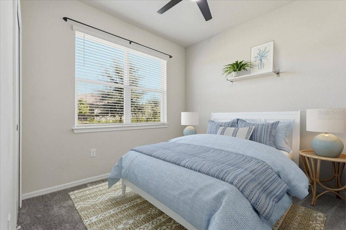 Bedroom 2 - Virtually Staged