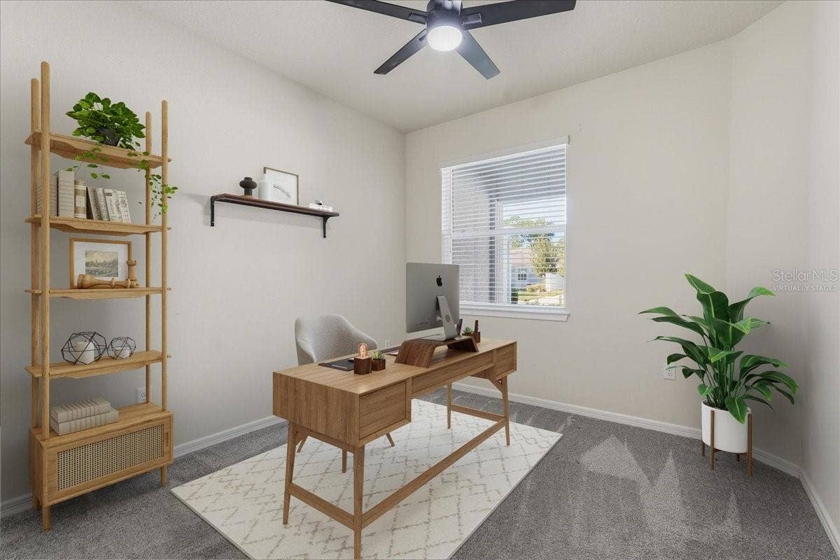 Bedroom 3 - Virtually Staged