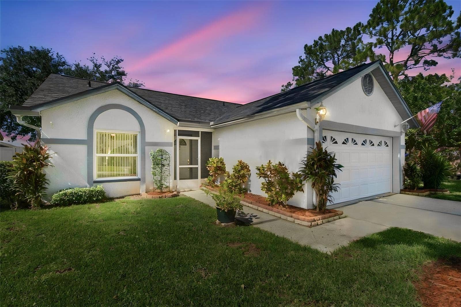 Front Elevation Twilight