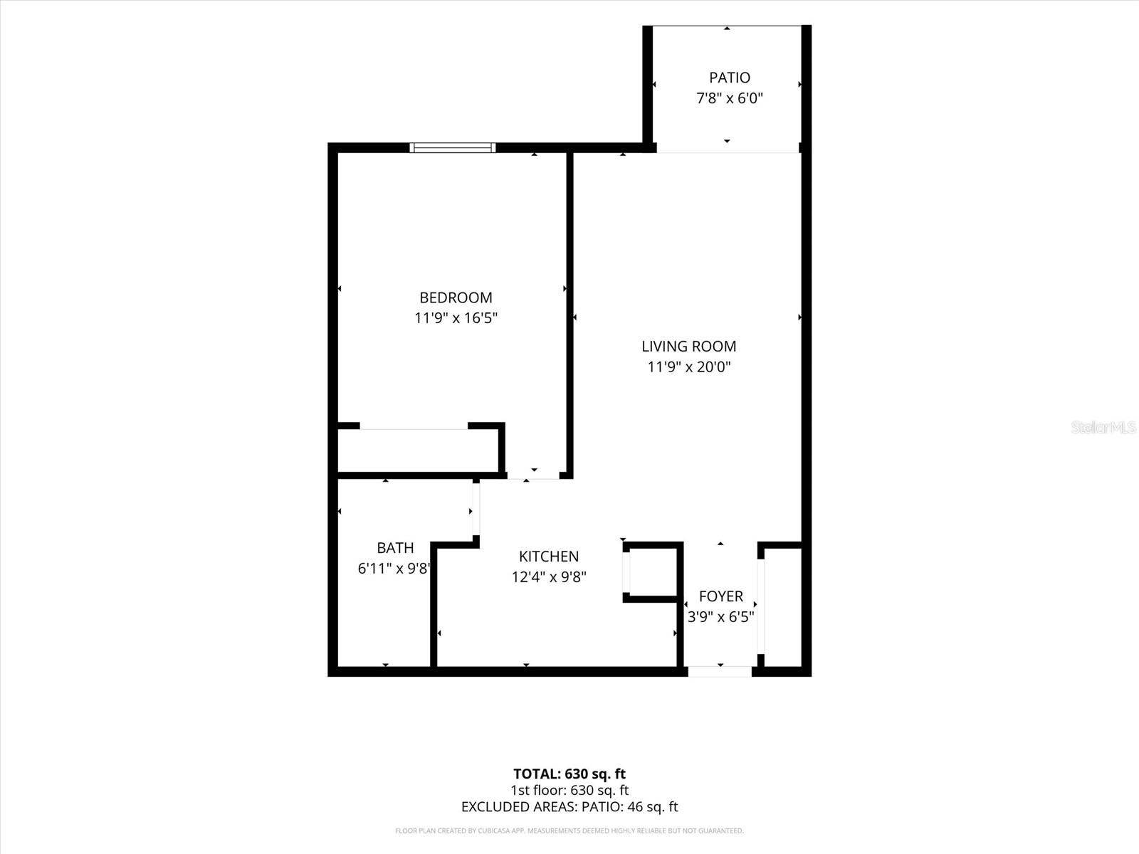 10365 PARADISE BOULEVARD, #5, Treasure Island, FL 33706 Floorplan