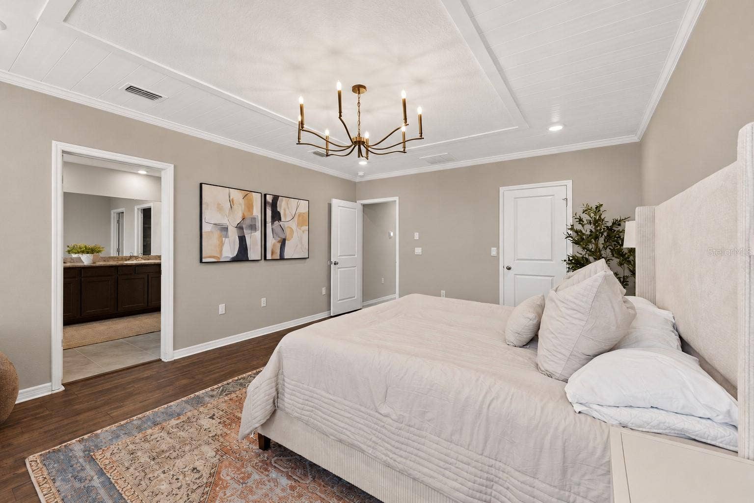 Primary bedroom reverse view - 5126 Jackel Chase Dr, Wimauma
