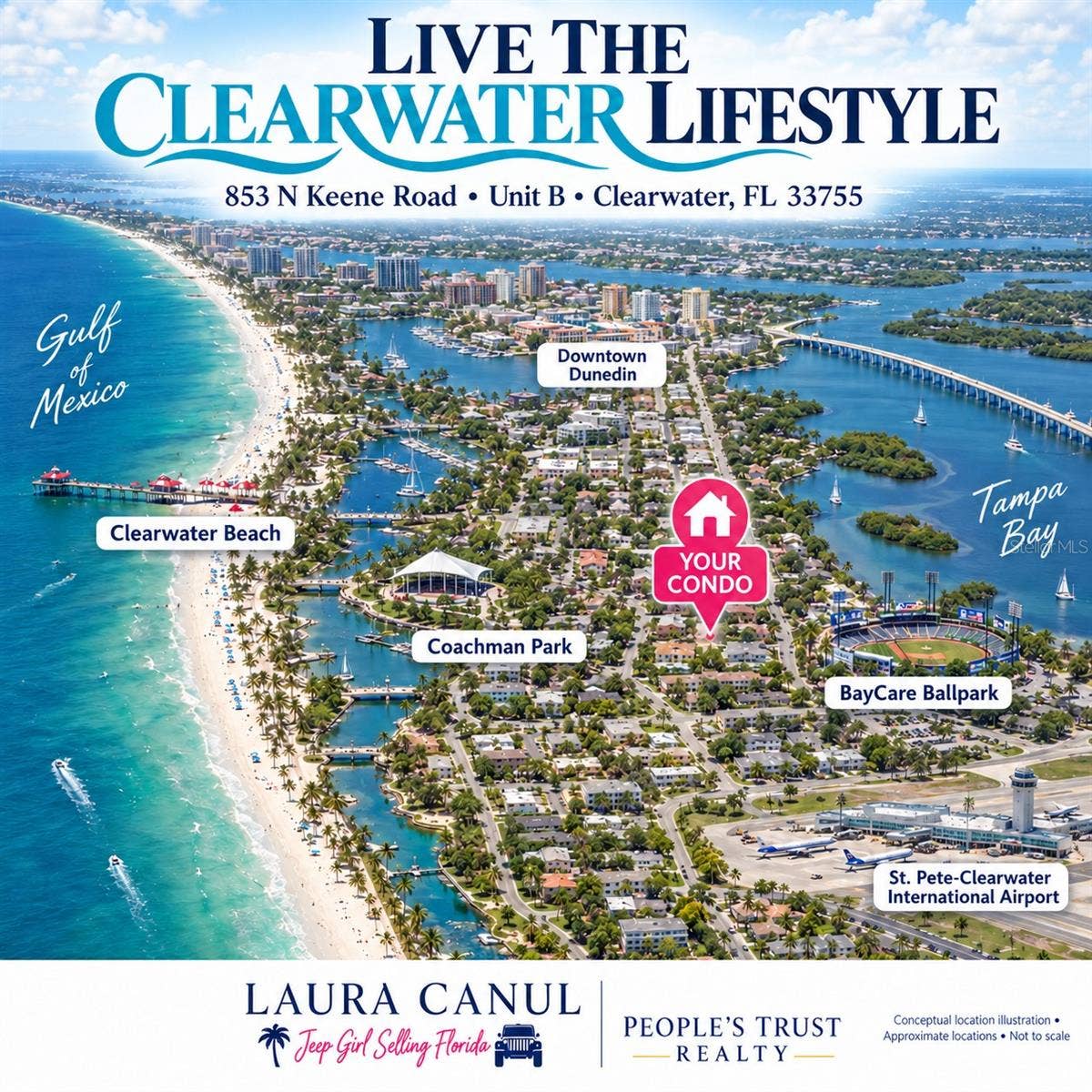853 N KEENE ROAD, #B, Clearwater, FL 33755 853 N KEENE ROAD, #B, Clearwater, FL 33755