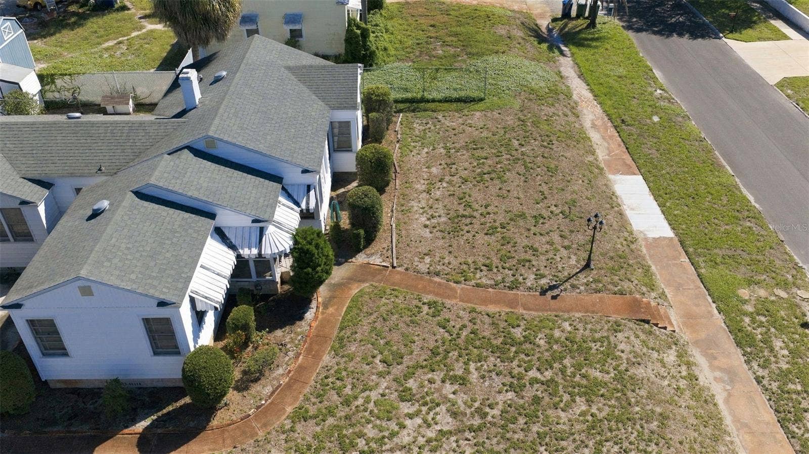 3817 W NORTH A STREET, Tampa, FL 33609 Overhead Front Exterior Facing South to North A Street