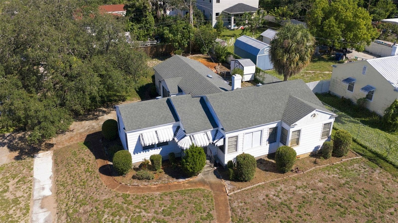 3817 W NORTH A STREET, Tampa, FL 33609 Overhead North driveway side entry from Church Street