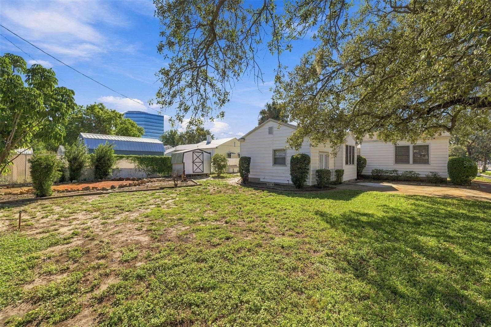 3817 W NORTH A STREET, Tampa, FL 33609 South view to Backyard