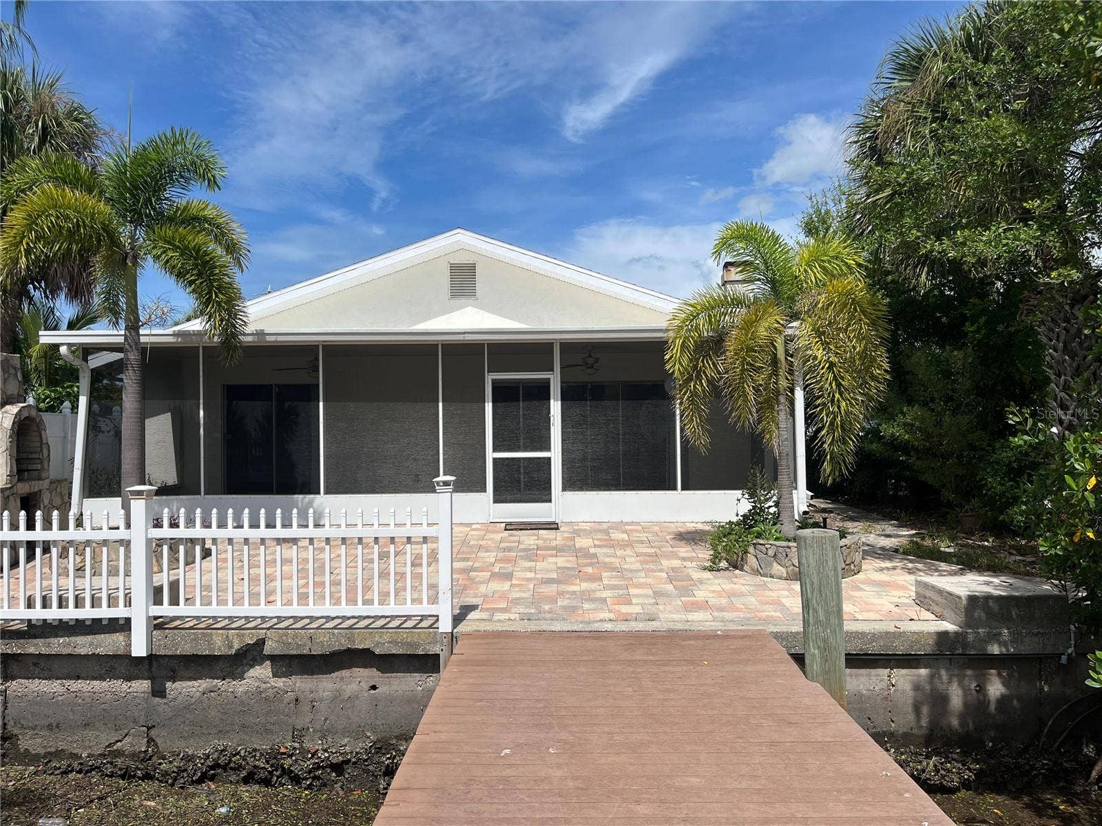 307 LA HACIENDA DRIVE, Indian Rocks Beach, FL 33785 Rear exterior of the home