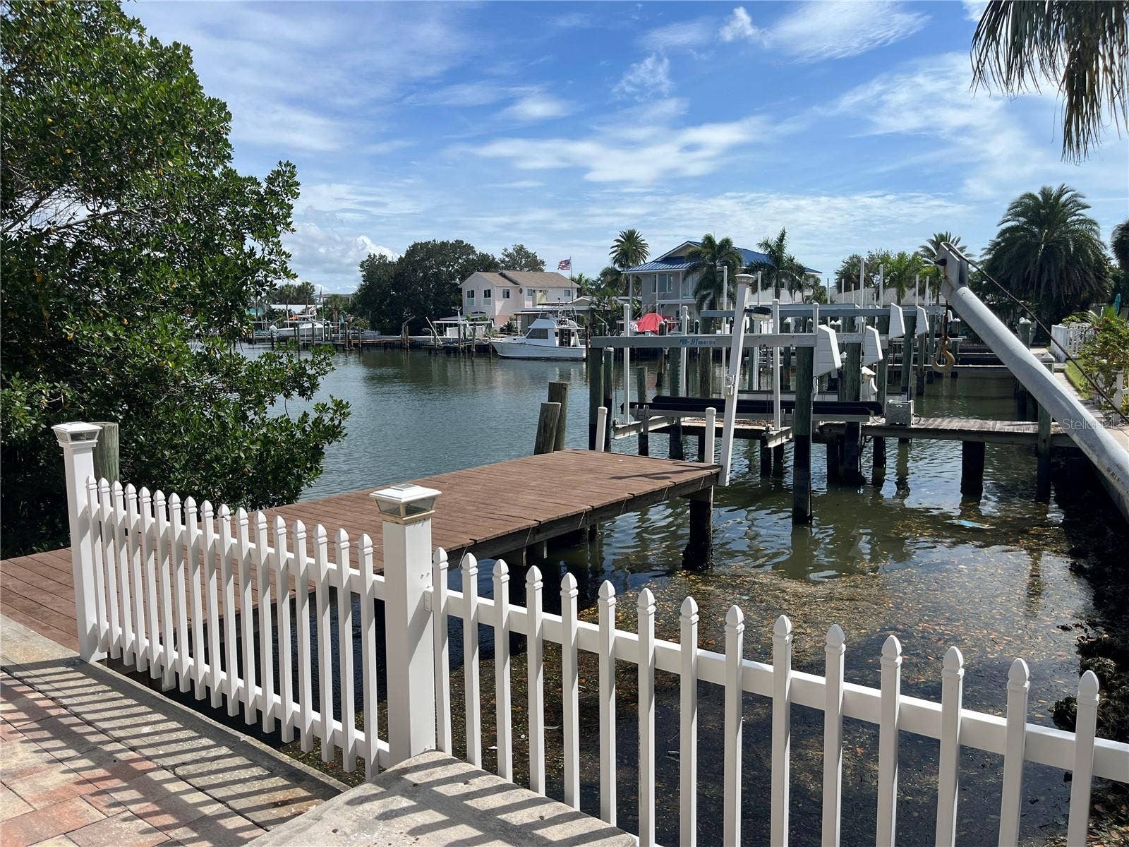 307 LA HACIENDA DRIVE, Indian Rocks Beach, FL 33785 View of the canal and dock