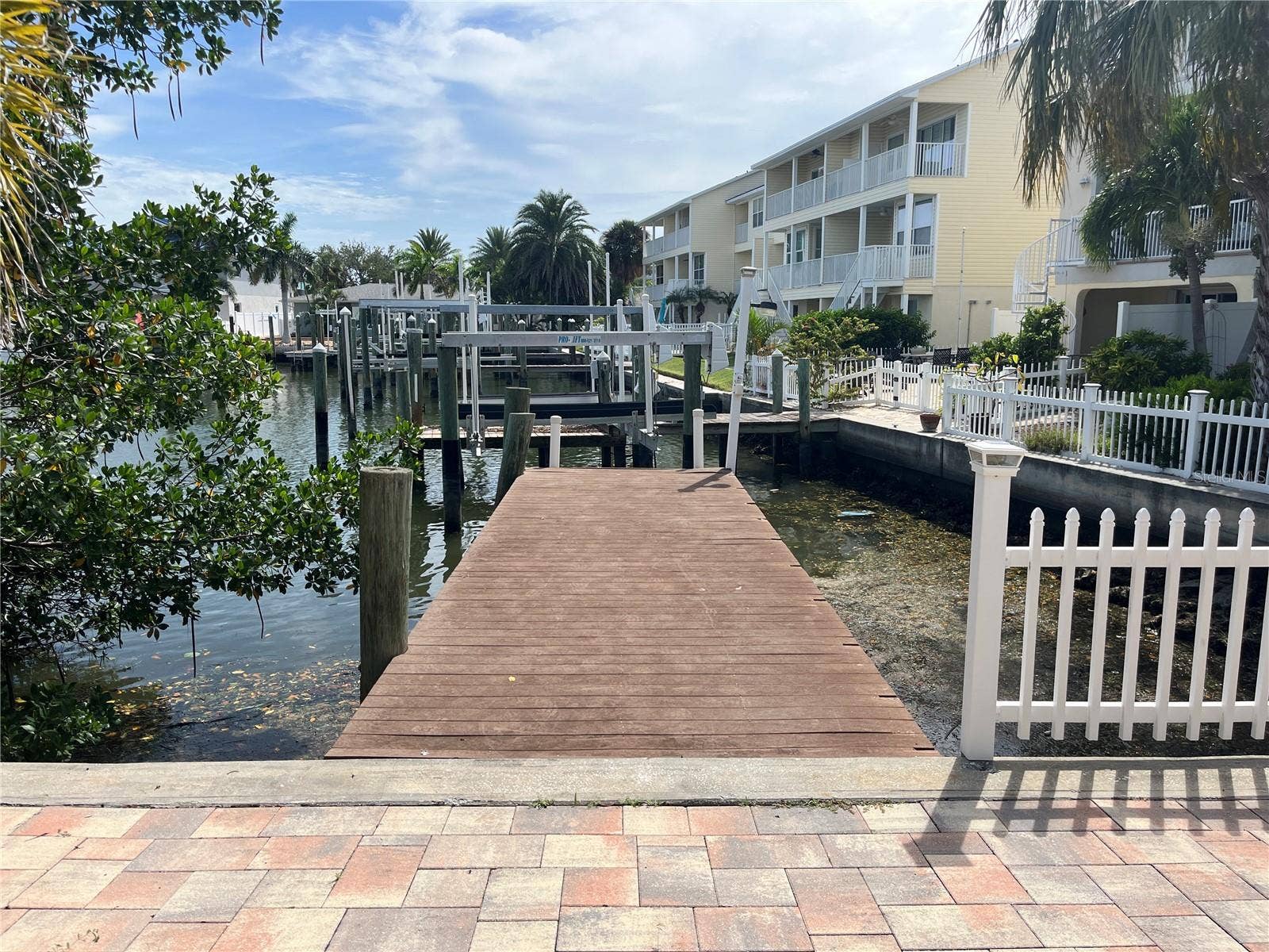 307 LA HACIENDA DRIVE, Indian Rocks Beach, FL 33785 Dock and the canal
